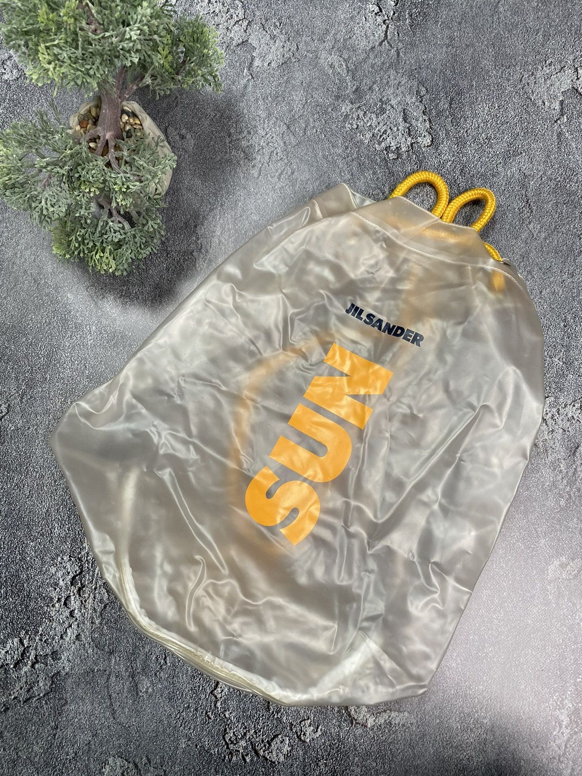 Jil Sander Jil Sander SUN Fragrance Transparent Drawstring Beach Bag Size ONE SIZE - 1 Thumbnail