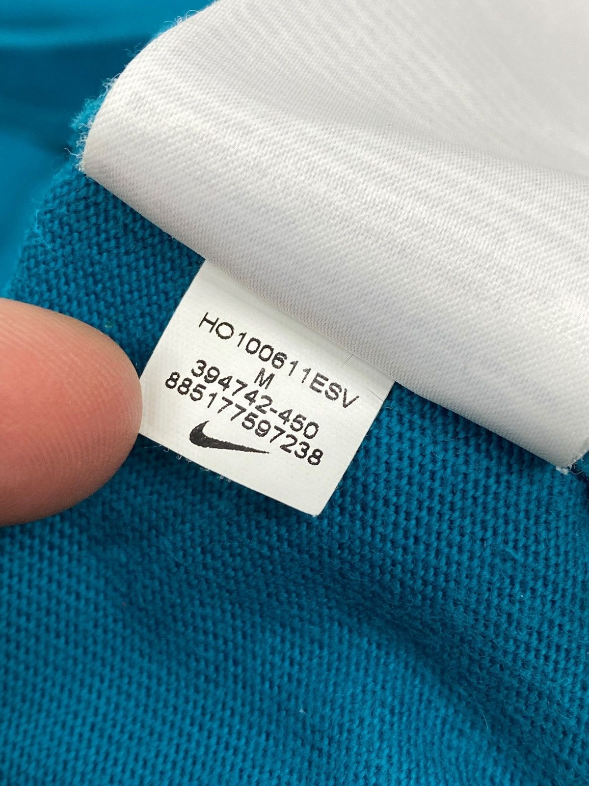 Nike 🔥 Y2K NIKE RUGBY SHIRT VINTAGE COLLAR RARE STADIUM LOOK Size US M / EU 48-50 / 2 - 20 Thumbnail
