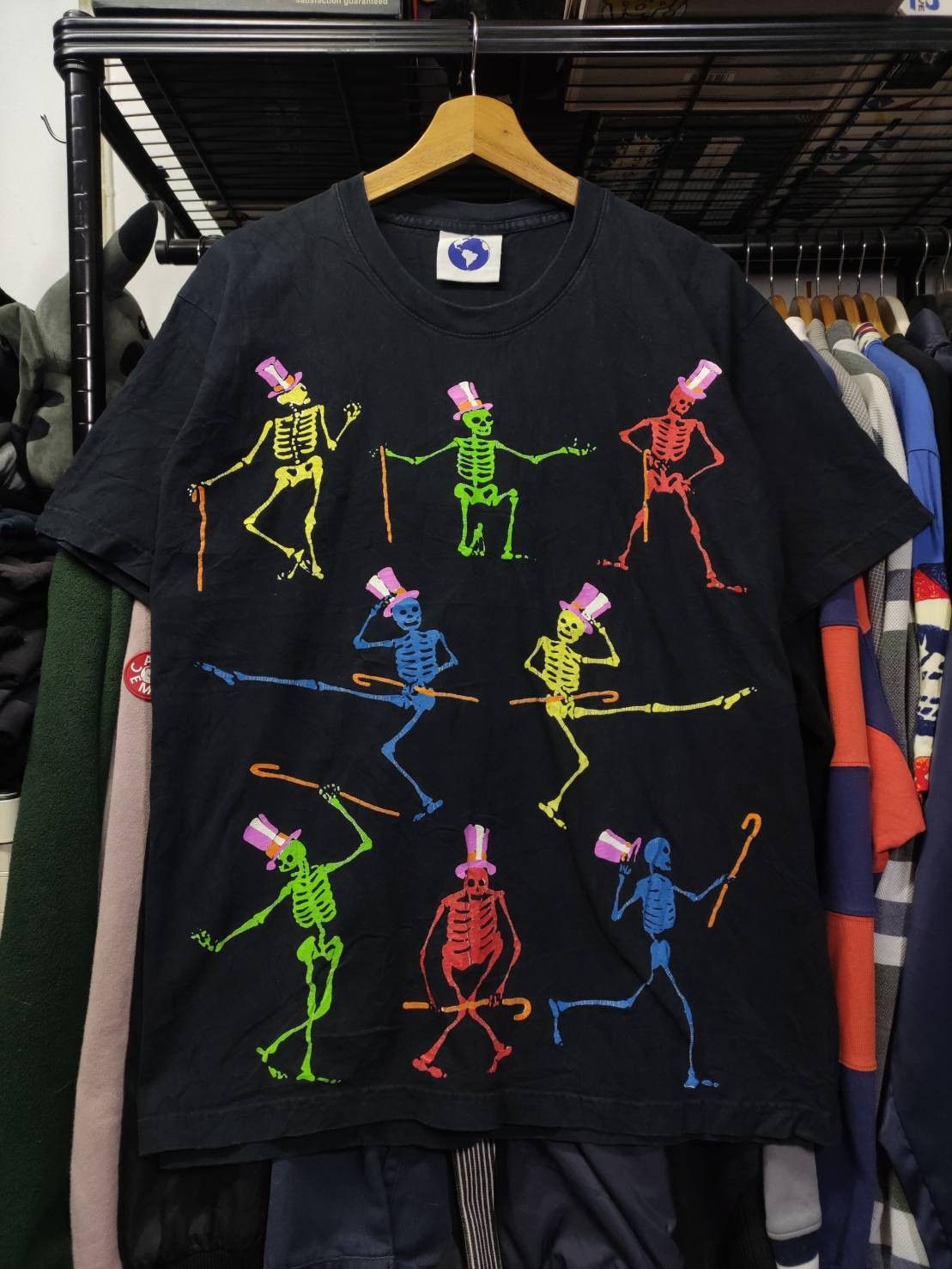 Grateful Dead Grateful Dead Cyclops Skull T-Shirt 1970' reprint