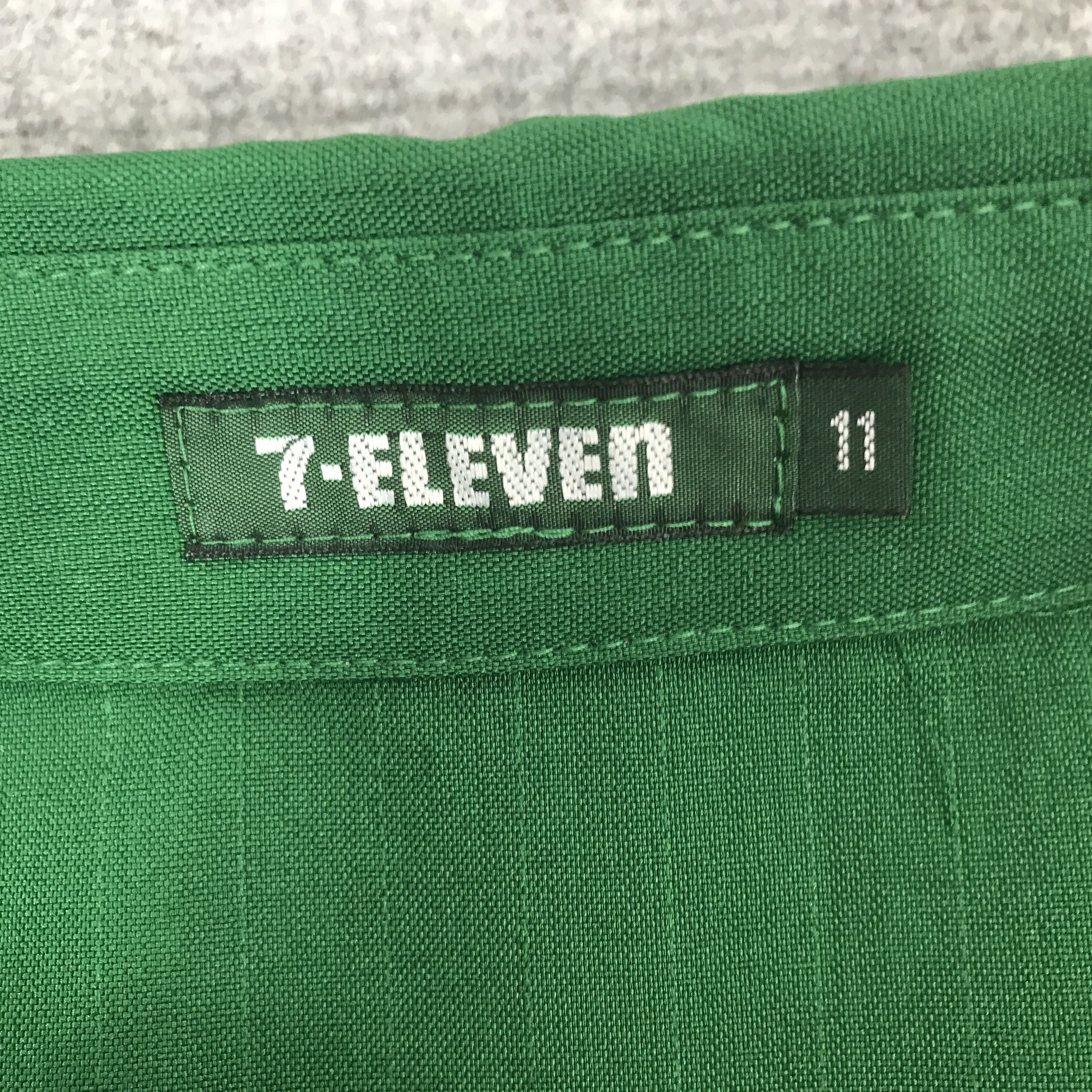 Japanese Brand 7 Eleven Uniform Green Shirt jacket K50B20 Size US M / EU 48-50 / 2 - 8 Thumbnail