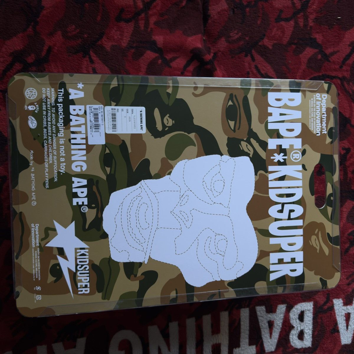 Bape BAPESTA CLOG UK 8.5 KIDSUPER EXCLUSIVE SOLD OUT Size US 8.5 / EU 41-42 - 4 Thumbnail