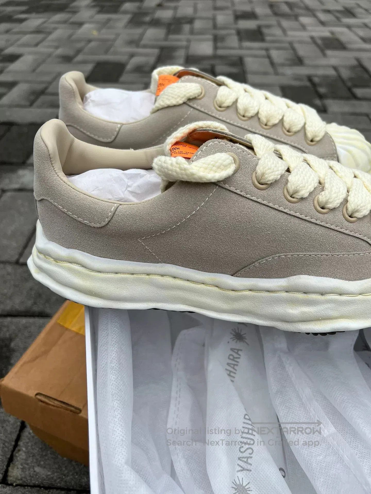 Maison MIHARA YASUHIRO MADNESS x MMY Limited Shell Toe Sneakers. Size US 7 / EU 40 - 3 Thumbnail