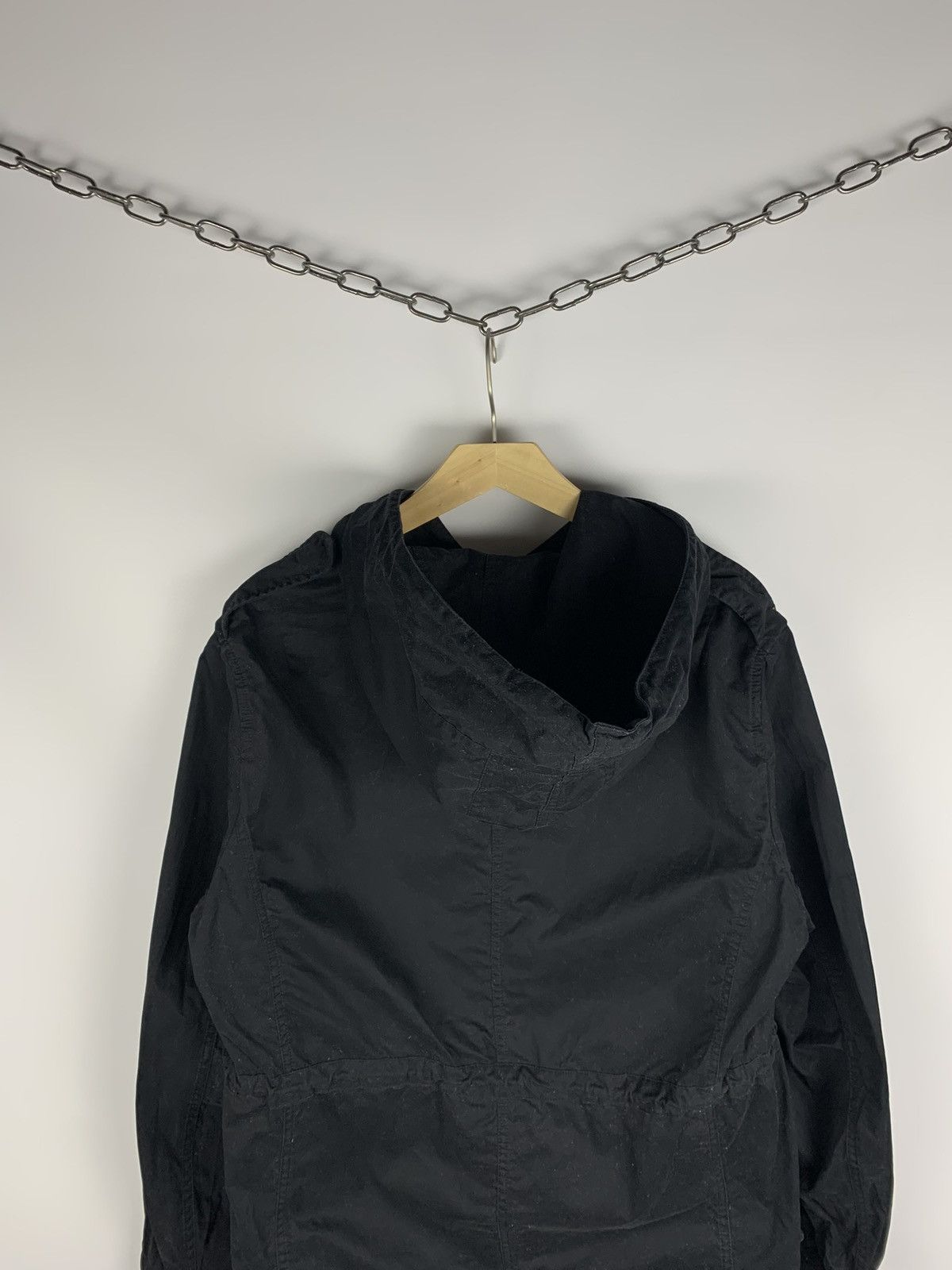 Allsaints Allsaints Caden Parka Coat Jacket Women’s Size 10 Black Top Size M / US 6-8 / IT 42-44 - 8 Thumbnail