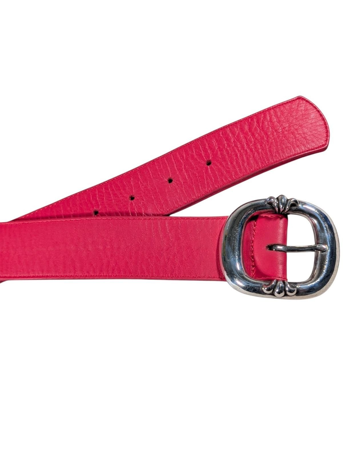 Chrome Hearts Red Gunslinger Belt Size ONE SIZE - 4 Thumbnail