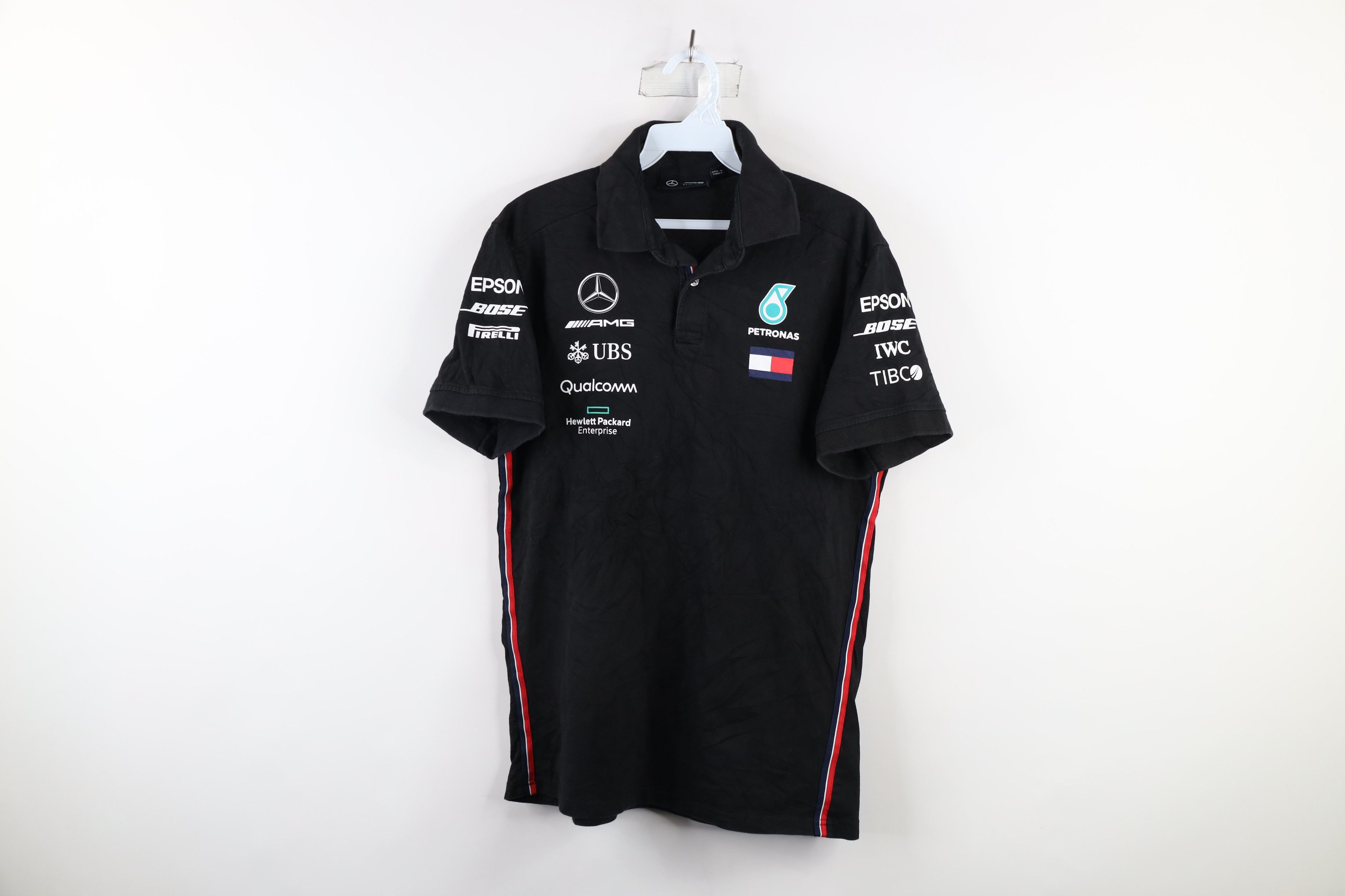 Vintage Mercedes AMG Petronas Tommy Hilfiger Racing Team Polo Shirt Grailed