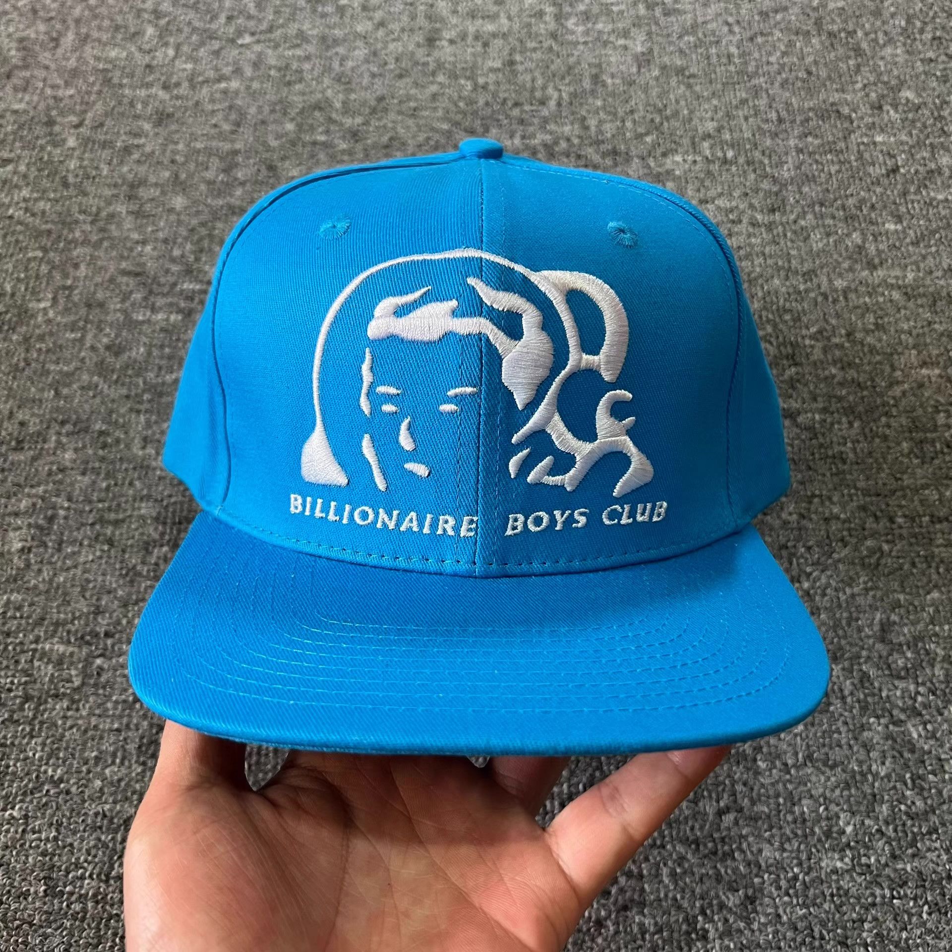 Billionaire Boys Club Unlabeled BBC Classic Head Flat Brim Baseball Cap Q7 Size ONE SIZE - 1 Thumbnail