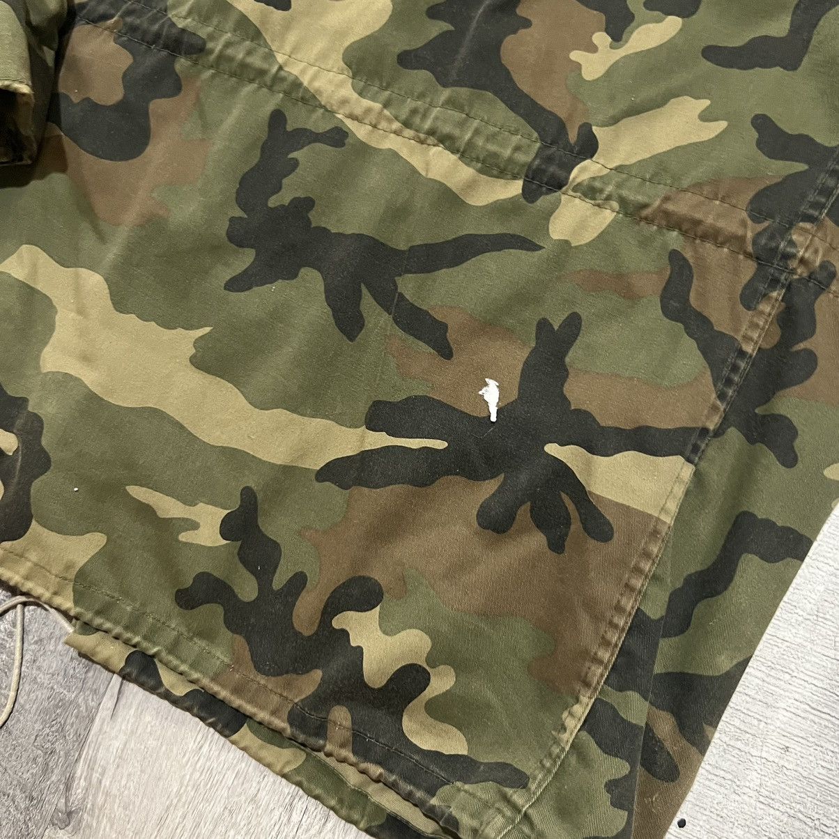 Vintage VTG 80s Duck Bay Camo Hunting Military Field Jacket Size US L / EU 52-54 / 3 - 6 Thumbnail
