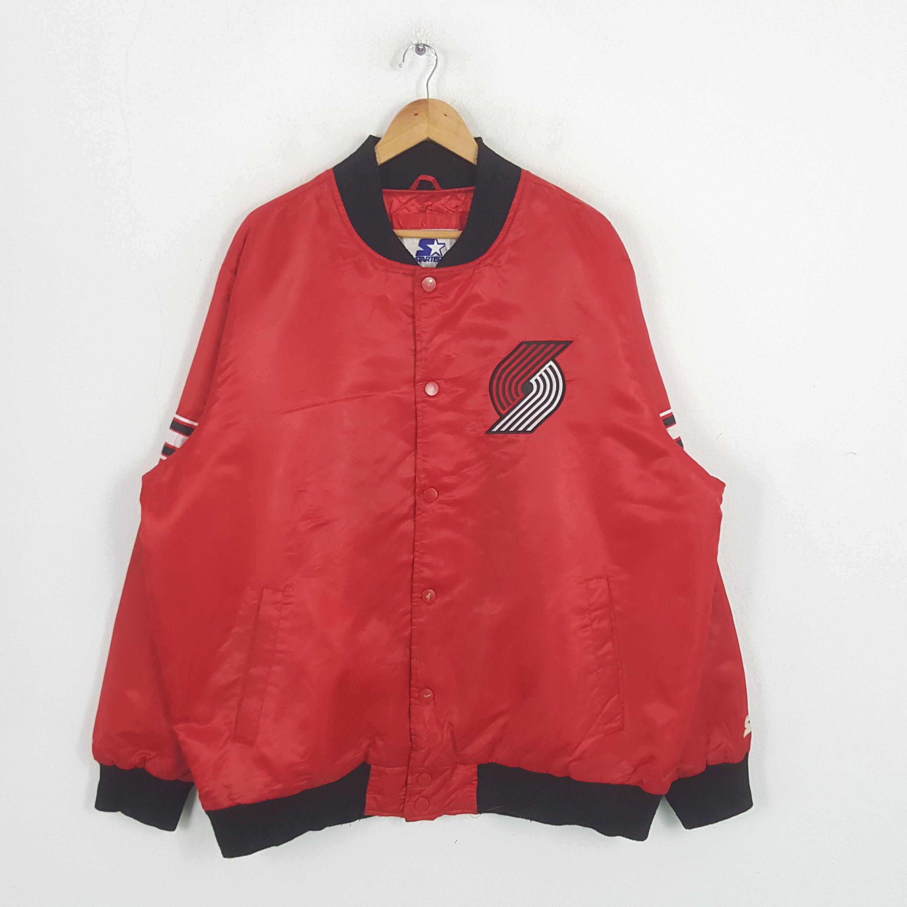 NBA × Starter × Vintage Vintage Ripcity Starter American Basketball Team Jacket Size US XXL / EU 58 / 5 - 3 Thumbnail