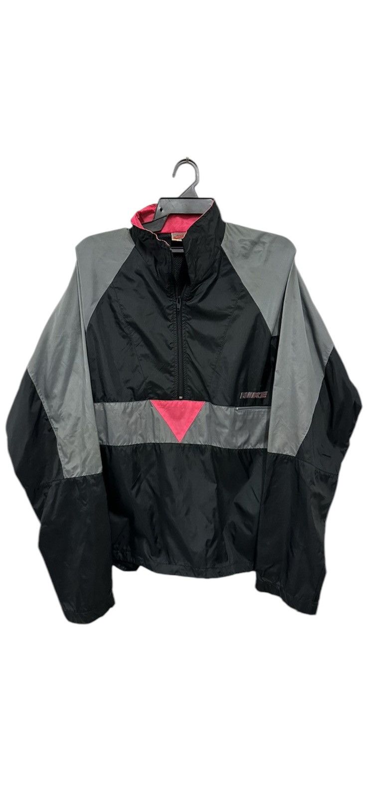 Nike × Vintage 90’s Nike Windbreaker Style Jacket Size US L / EU 52-54 / 3 - 1 Thumbnail