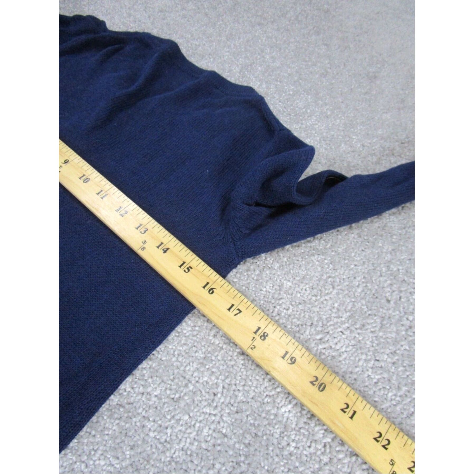 Lilly Pulitzer Lilly Pulitzer Womens Blue Sweater XL Extra Large Knit Henley Size S / US 4 / IT 40 - 5 Thumbnail