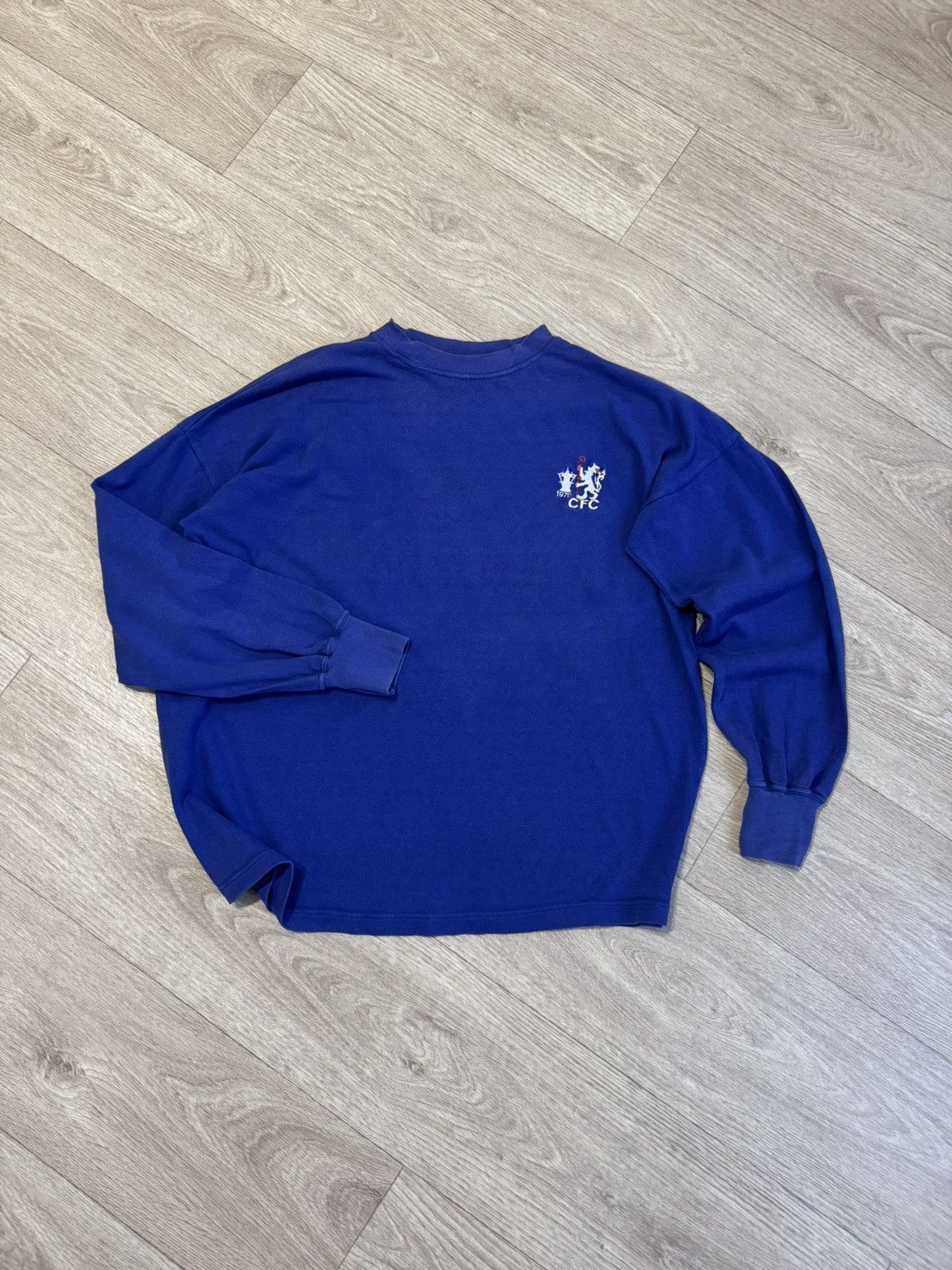 Vintage 🔷Rare Vintage Chelsea 1970 Long sleeve Soccer jersey🔷 Size US XL / EU 56 / 4 - 1 Thumbnail