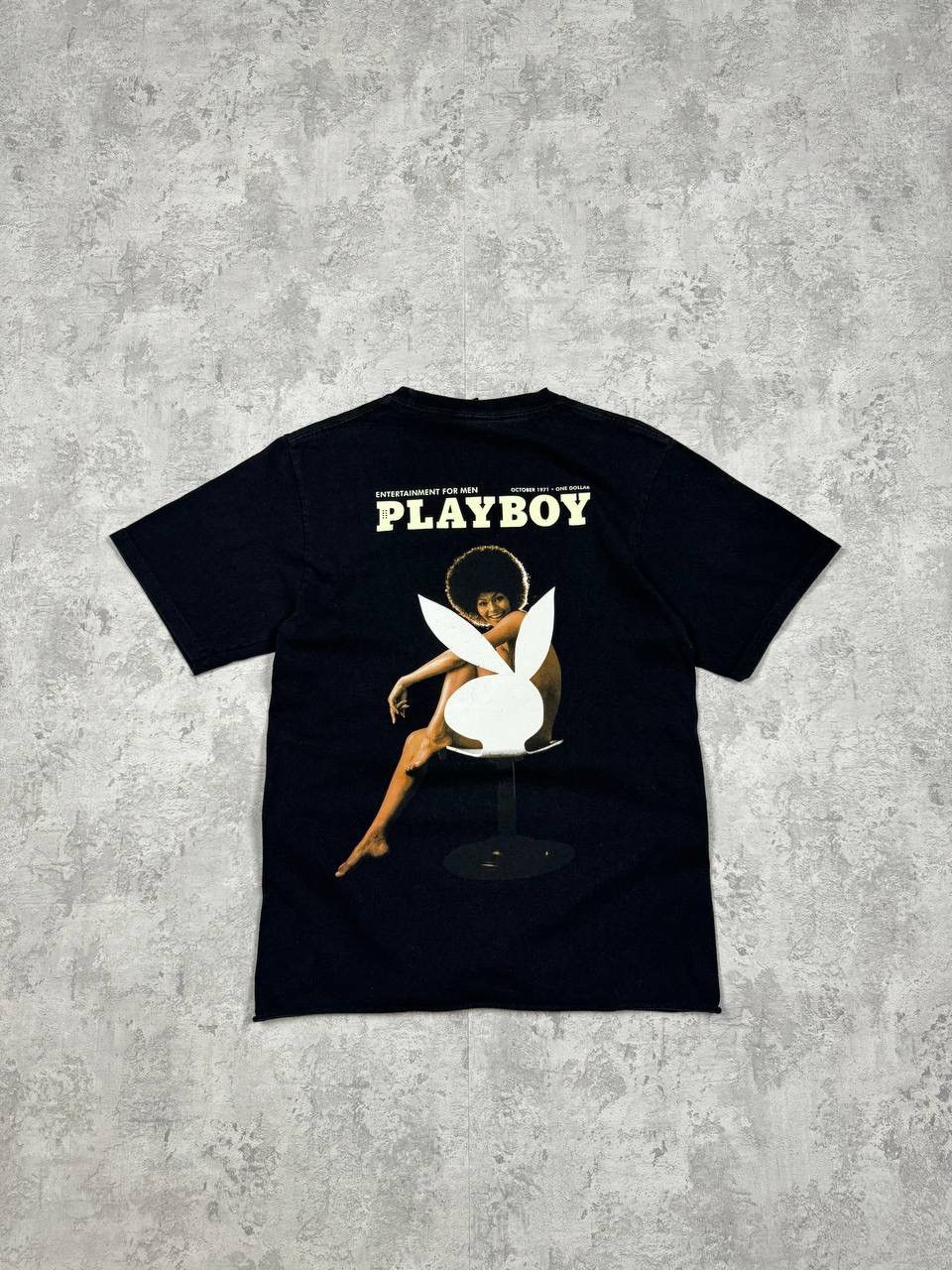 Playboy Huf & PlayBoy Black T-Shirt Big Logo Size S Size US S / EU 44-46 / 1 - 1 Thumbnail