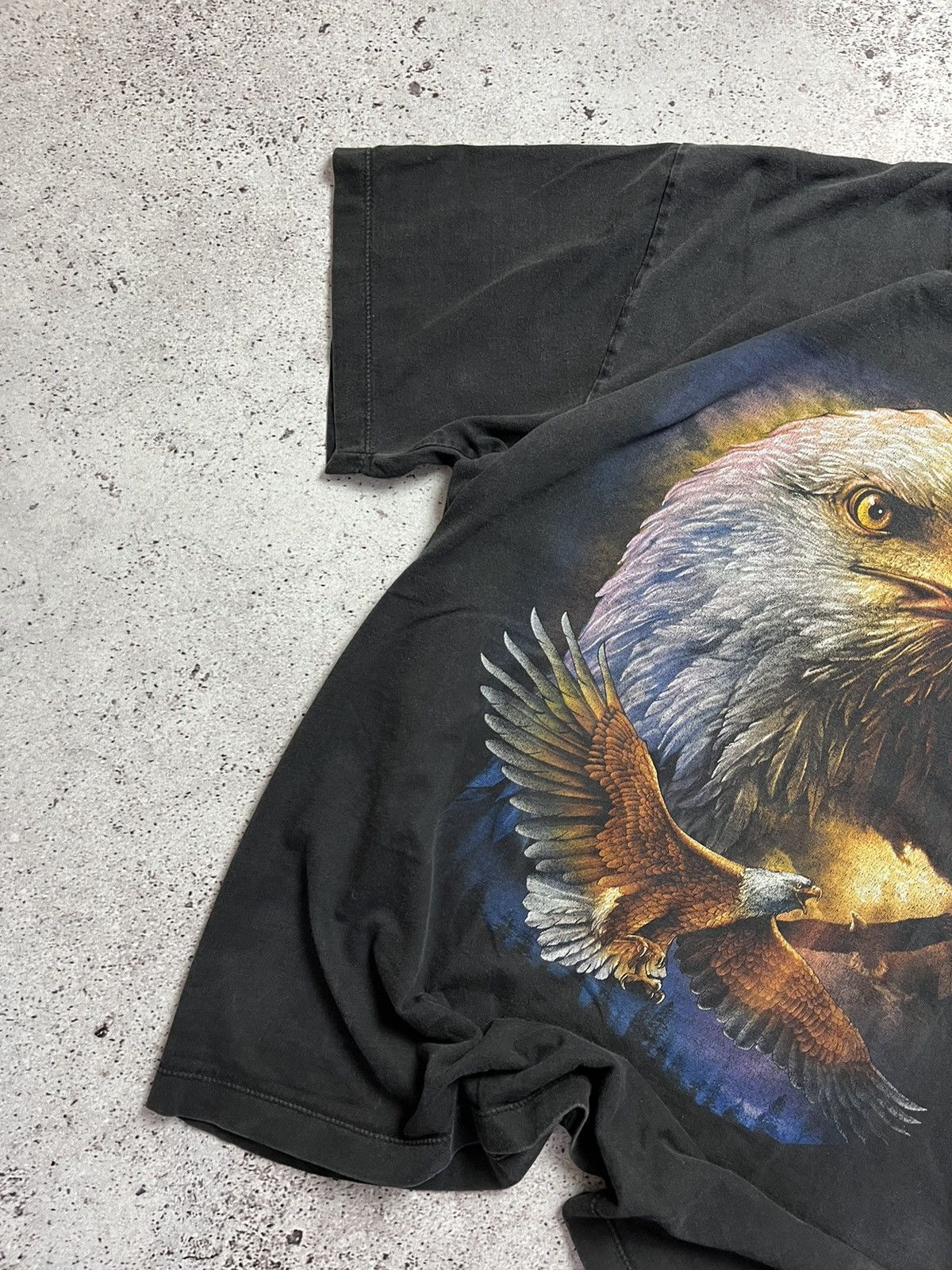 Vintage 🦅🇺🇸Vintage Eagle T-Shirt USA 1990’s Size US XL / EU 56 / 4 - 3 Thumbnail