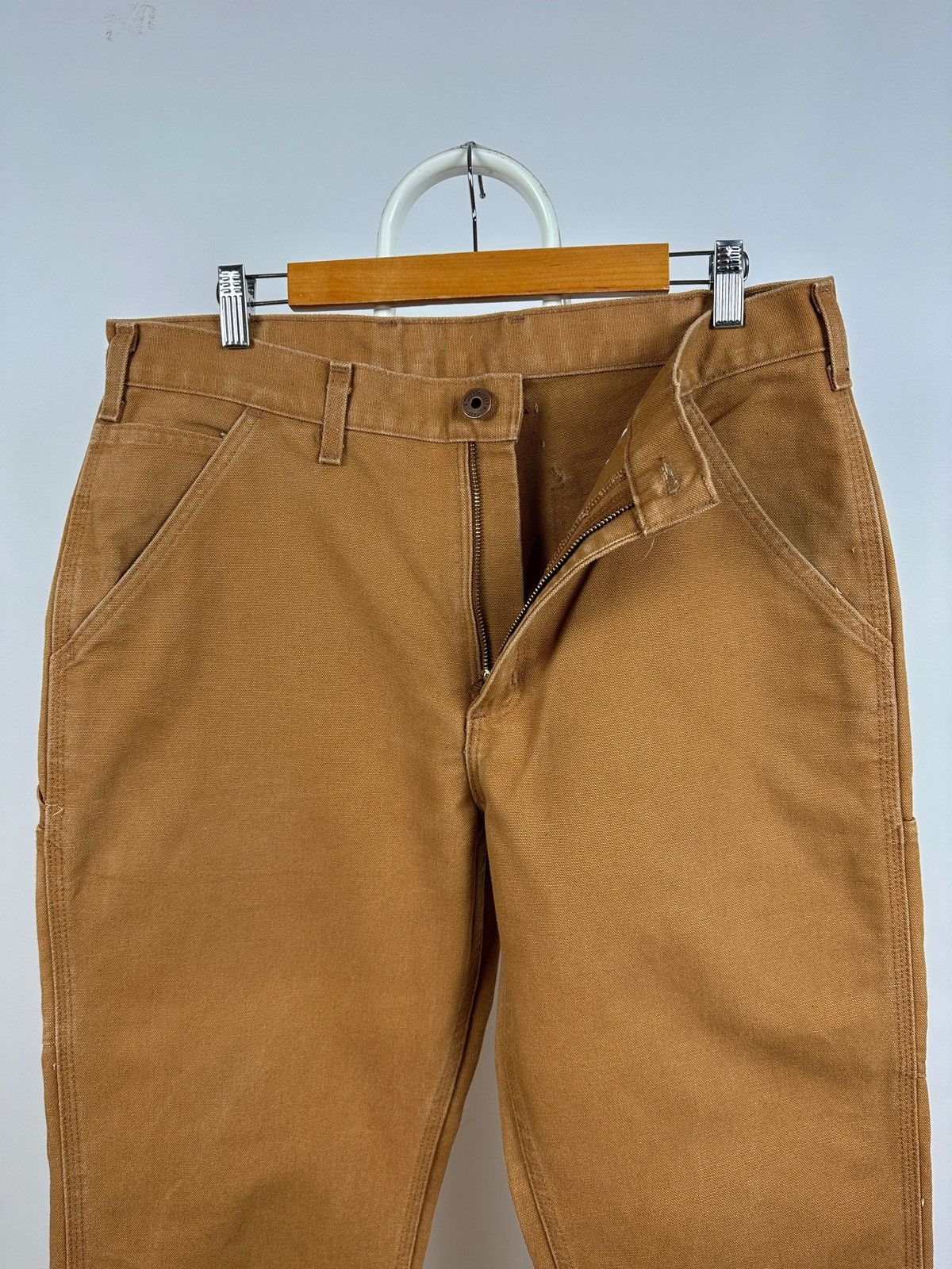 Carhartt Vintage Carhartt Single Knee Mustard Cargo Pants Size US 34 / EU 50 - 7 Thumbnail