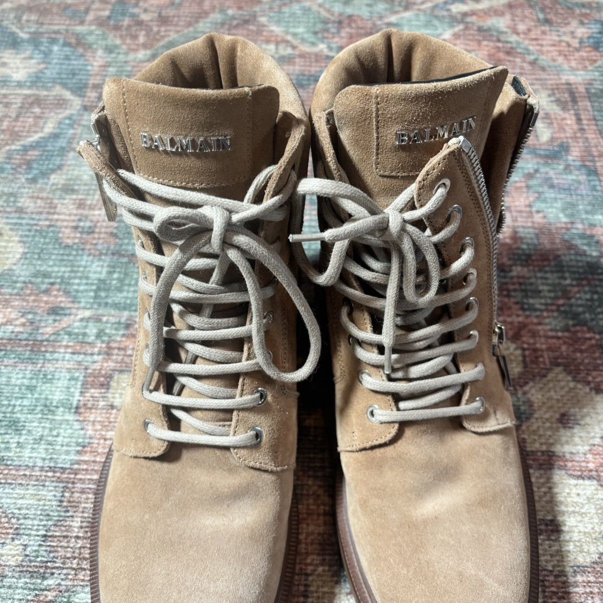 Balmain Balmain Suede Combat Ranger Boots Size US 9 / EU 42 - 5 Thumbnail