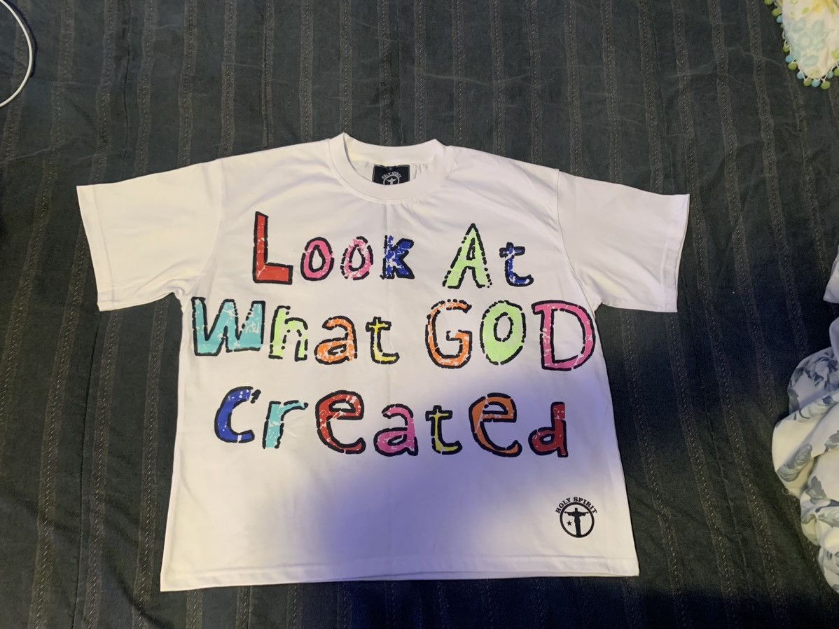 American Apparel × Rap Tees God Shirt Size US L / EU 52-54 / 3 - 6 Thumbnail