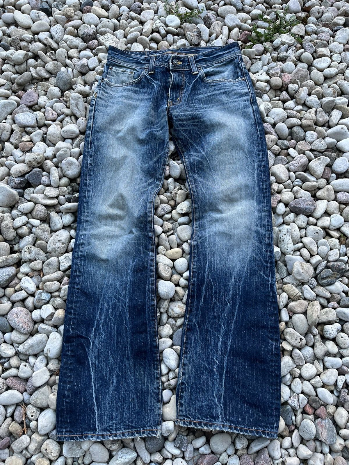 Edwin Vintage Edwin Real Faded Bootcut Jeans Size US 30 / EU 46 - 1 Thumbnail