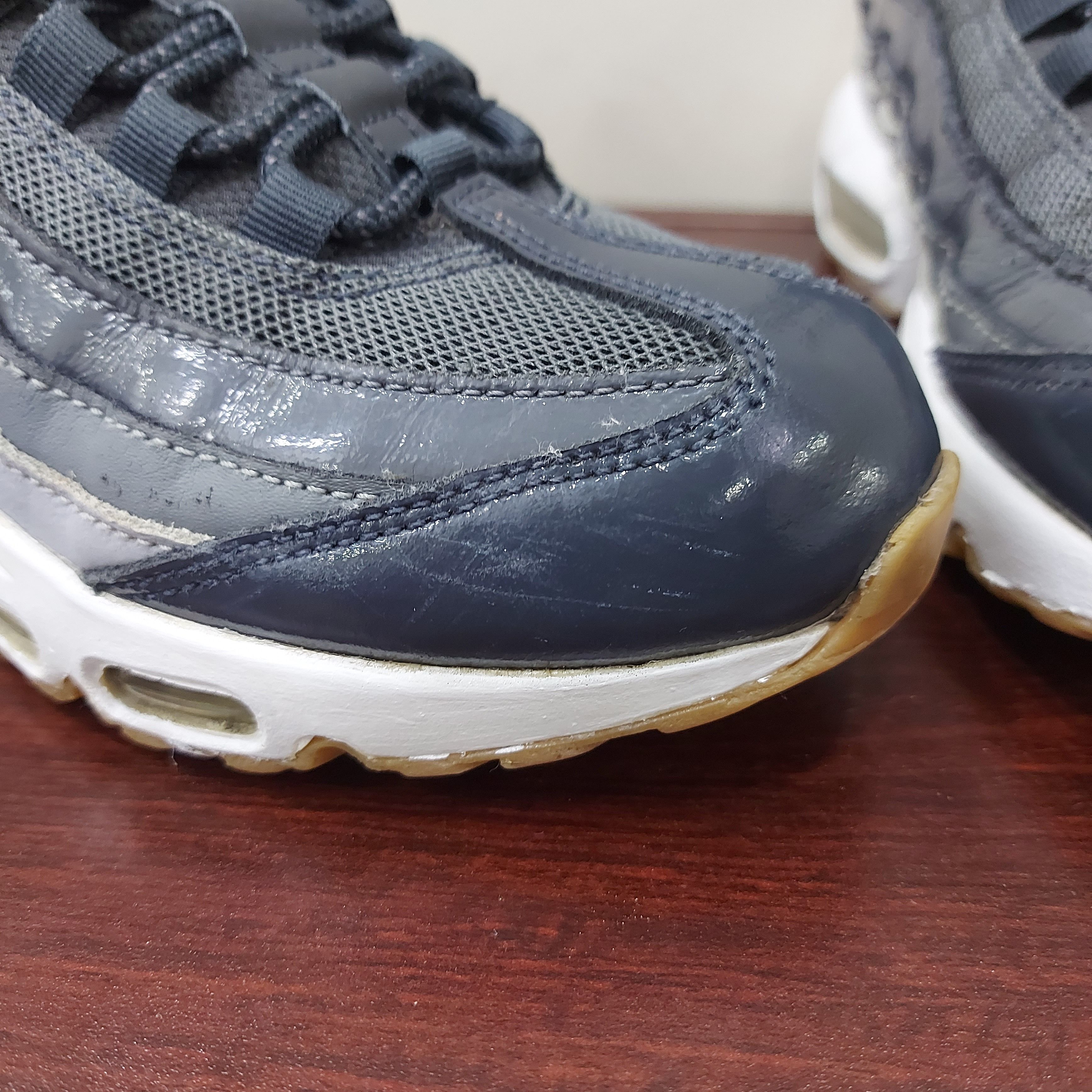 Nike Air max 95 Anthracite white Wolf grey Size US 8.5 / IT 38.5 - 8 Thumbnail