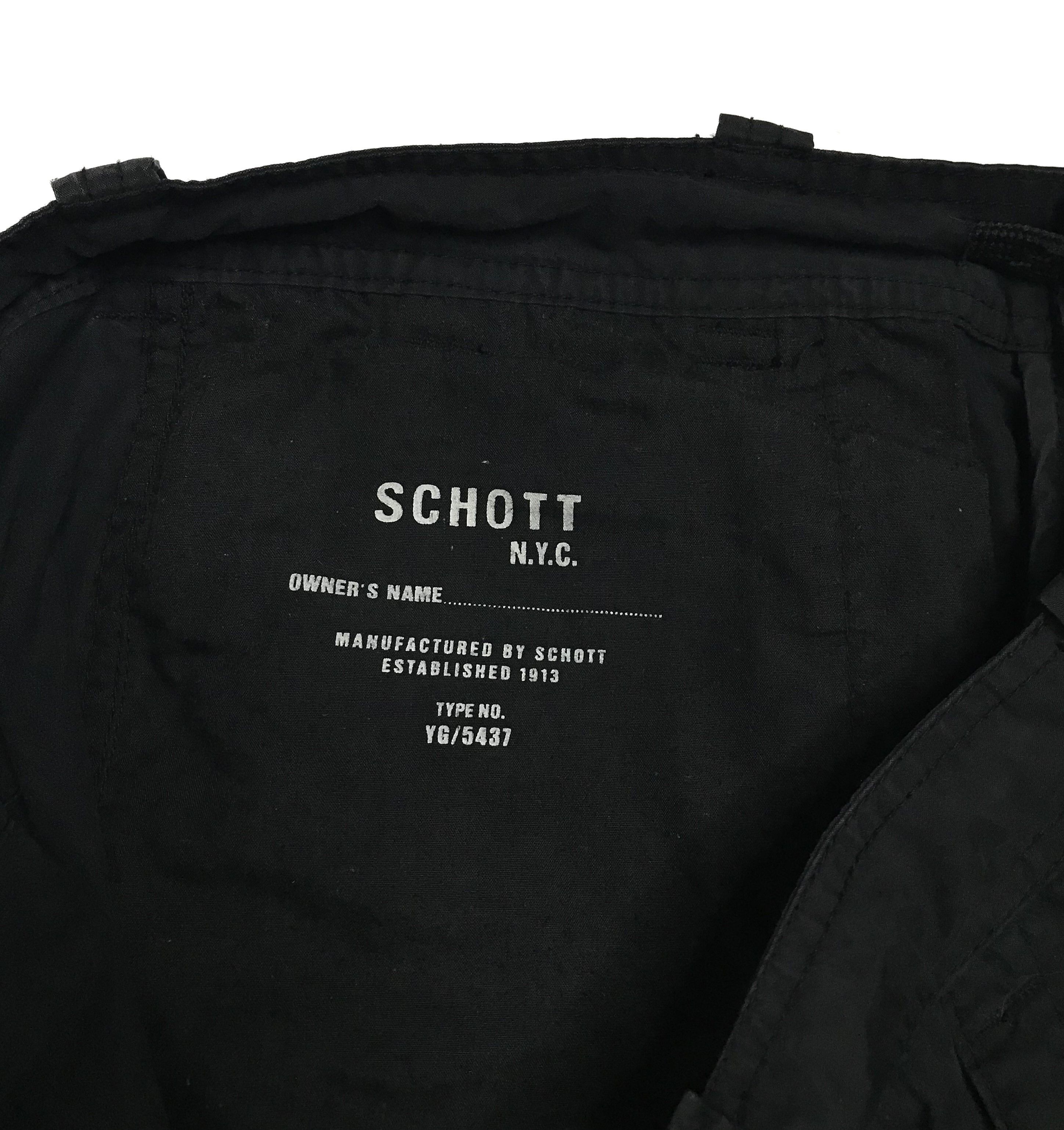 Schott Schott N.Y.C. Cargo Shorts Bermuda Mens Size 36 Black Size US 36 / EU 52 - 9 Thumbnail