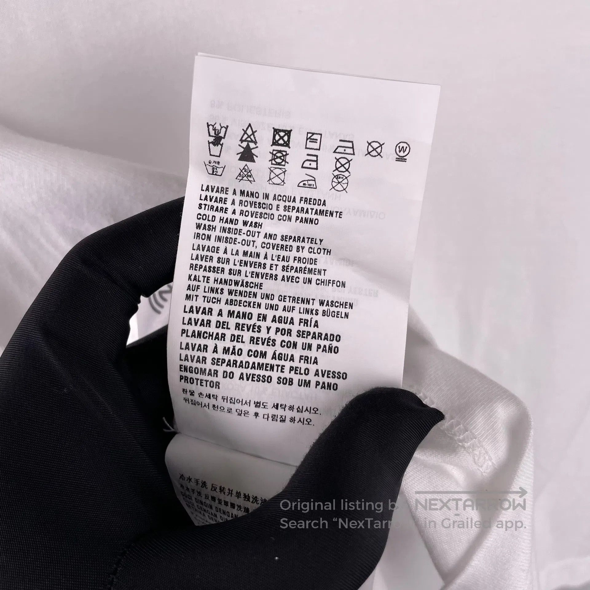 Miu Miu Miu Miu Round Neck Letter Embroidered White Short Sleeve L Size M / US 6-8 / IT 42-44 - 9 Thumbnail