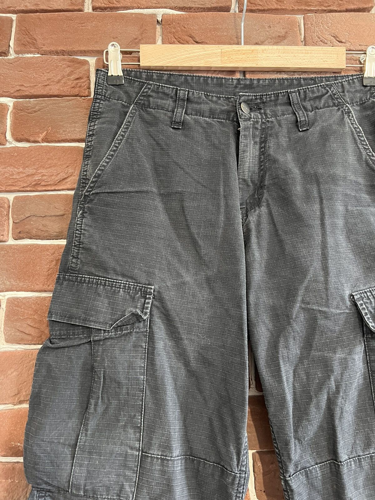 Carhartt Vintage 00s Carhartt Work Cargo Pants Hype Streetwear 29x32 Size US 32 / EU 48 - 5 Thumbnail