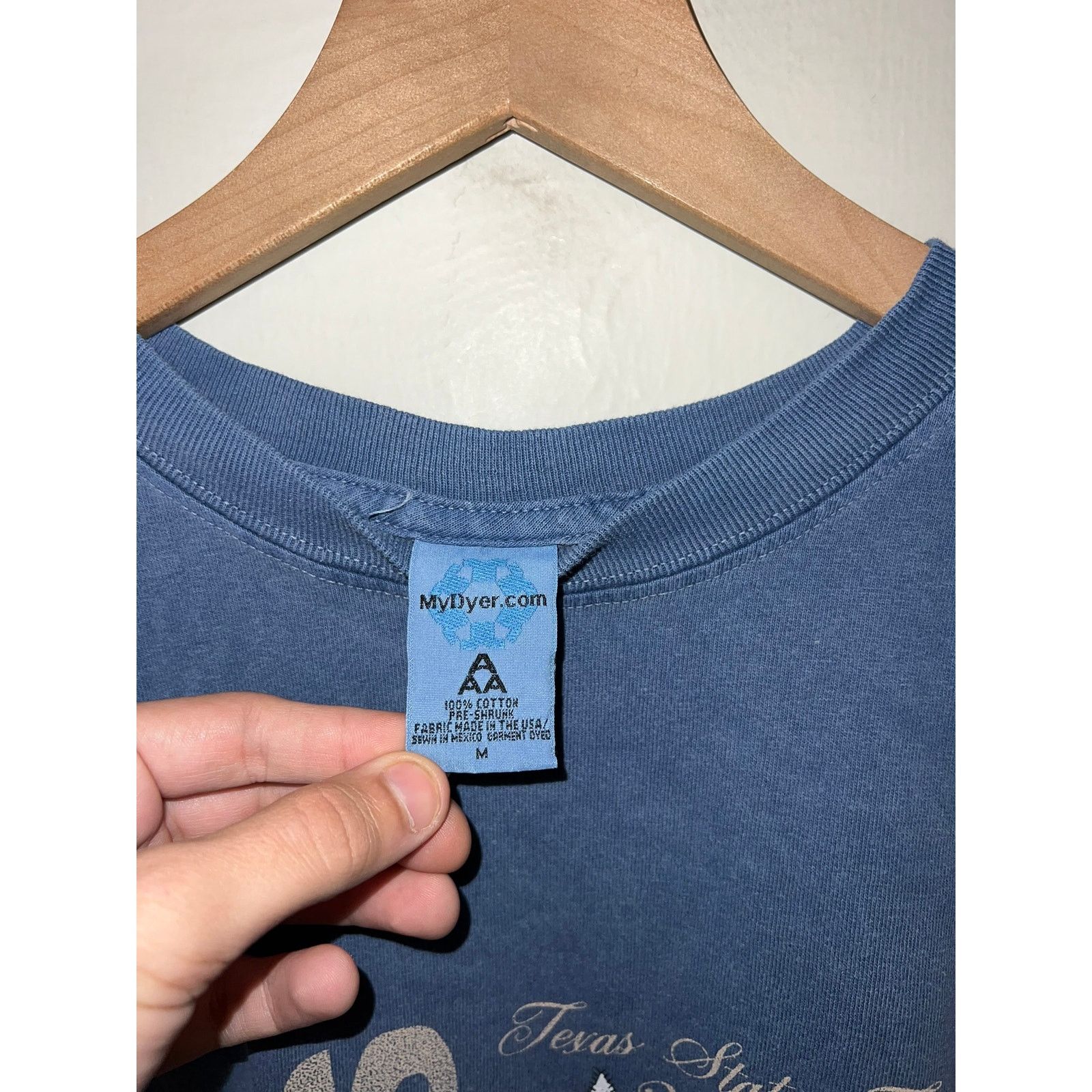 Vintage Vintage Texas State Fair Shirt TX Blue Graphic Tee 2001 M Size US M / EU 48-50 / 2 - 6 Thumbnail