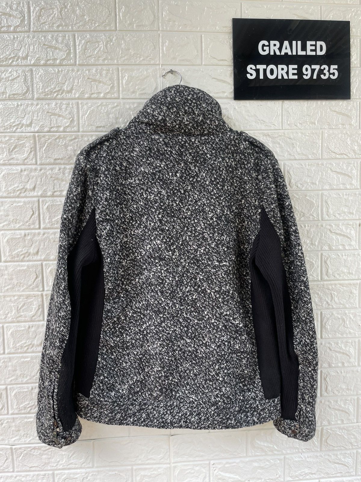 Japanese Brand Vintage Semantic Design Zipper Jacket Size US L / EU 52-54 / 3 - 2 Thumbnail