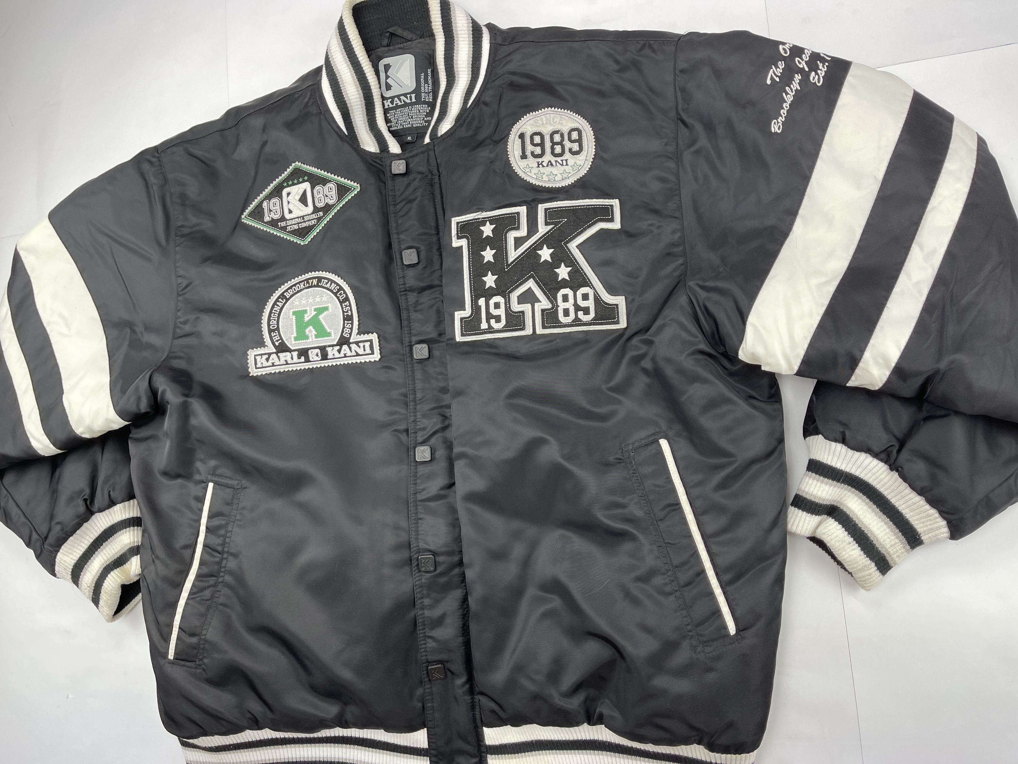 Karl Kani KARL KANI jacket, vintage bomber, 90s hip hop, 1990s size XL Size US XL / EU 56 / 4 - 10 Thumbnail