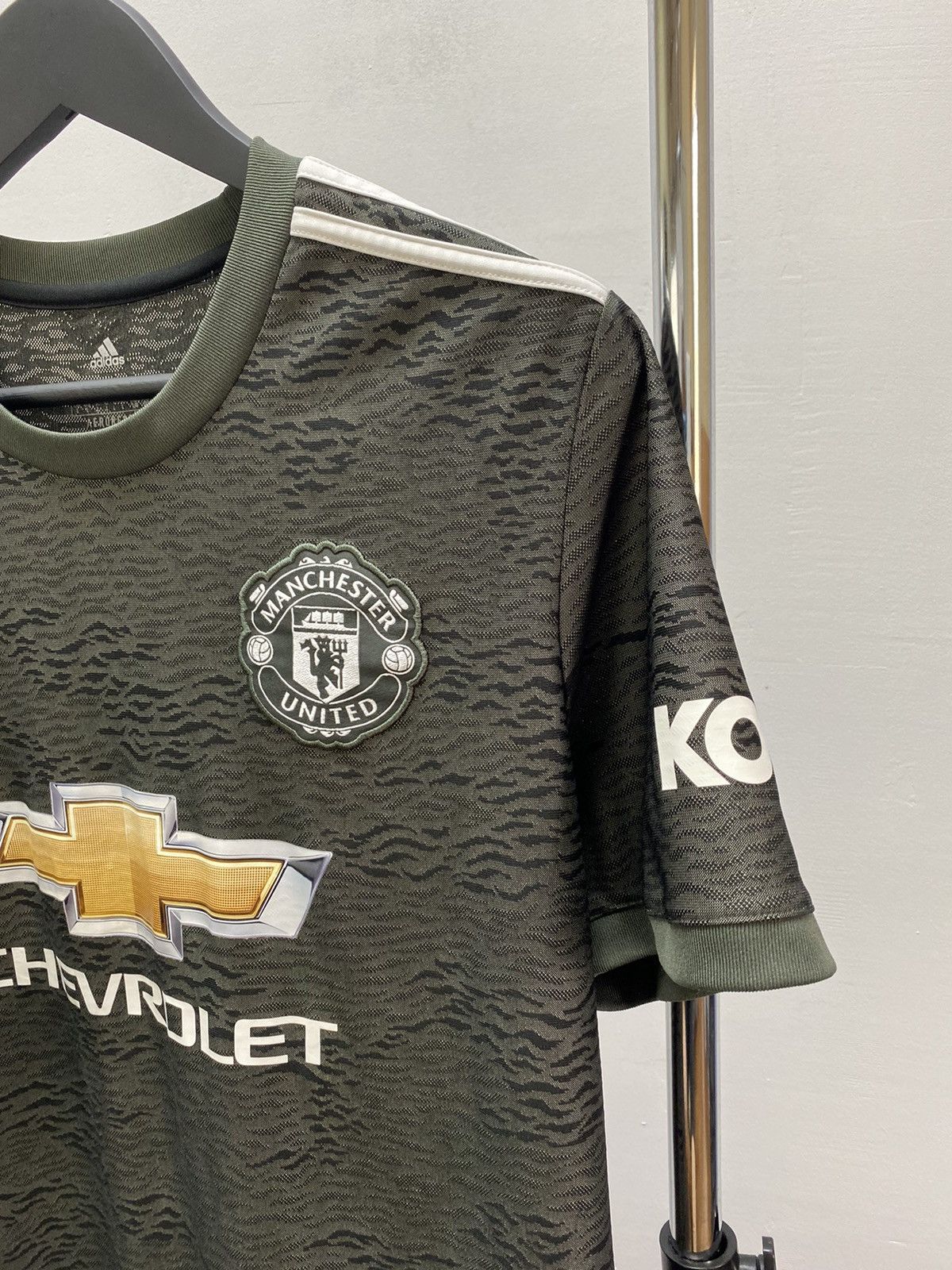 Adidas Adidas Manchester United 2020 2021 Away Soccer Jersey Third Size US L / EU 52-54 / 3 - 7 Thumbnail