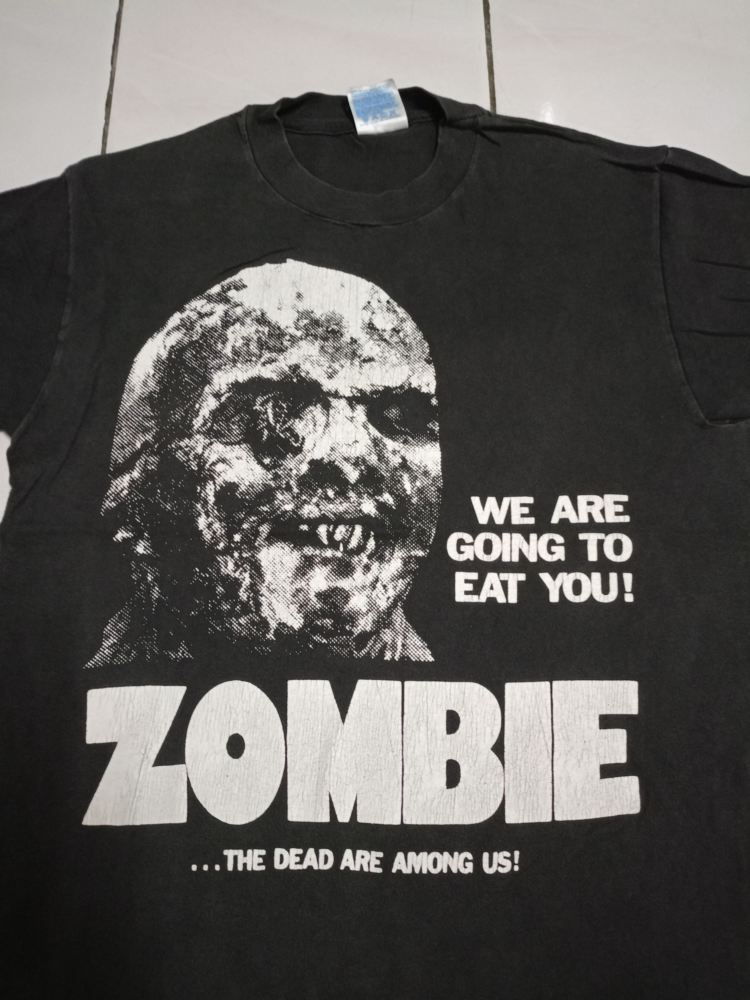 Expert Horror × Vintage Vintage rare zombie movie shirt Size US M / EU 48-50 / 2 - 2 Thumbnail