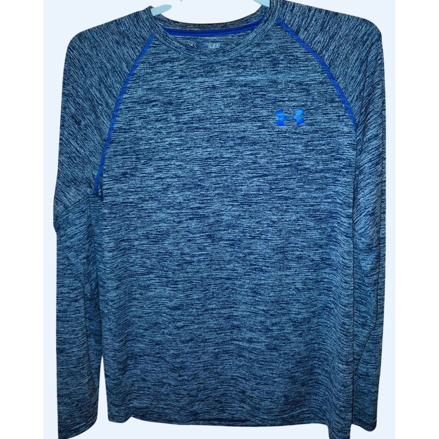 Under Armour Under Armour Loose Fit Long Sleeve Navy Heathered Blue Shirt Size US S / EU 44-46 / 1 - 1 Thumbnail