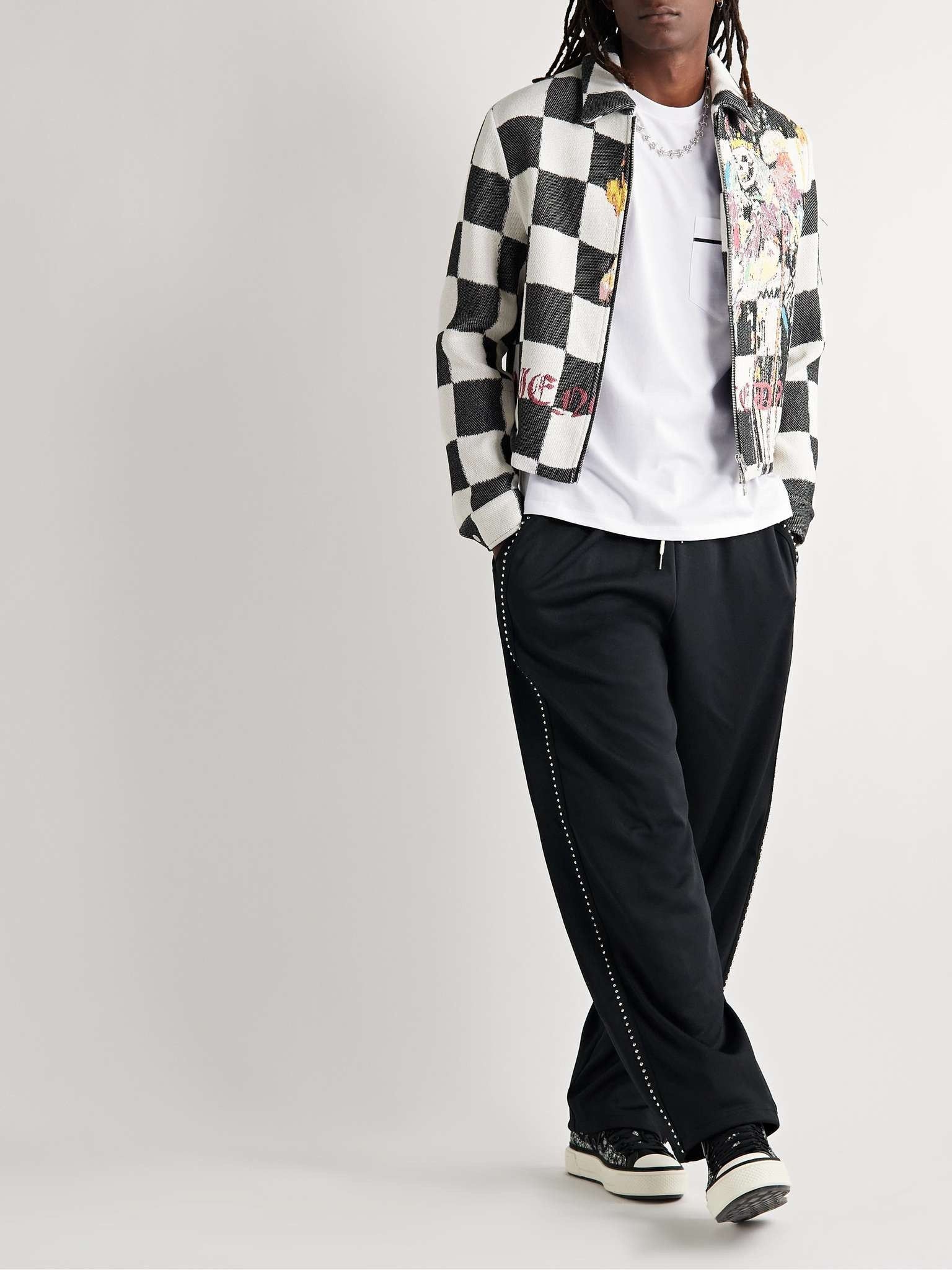 Amiri o1s1wg111025 Logo-Print Cotton-Jersey T-Shirt in White Size US M / EU 48-50 / 2 - 2 Thumbnail