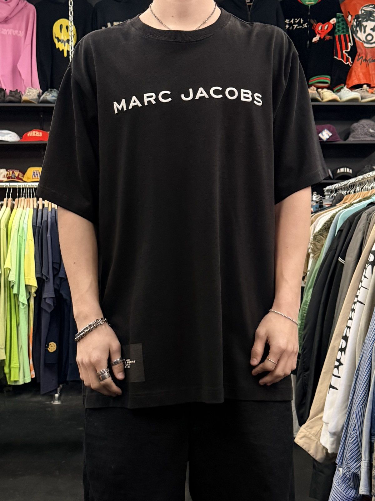 Marc Jacobs Marc Jacobs Logo T-Shirt Size US XL / EU 56 / 4 - 1 Thumbnail
