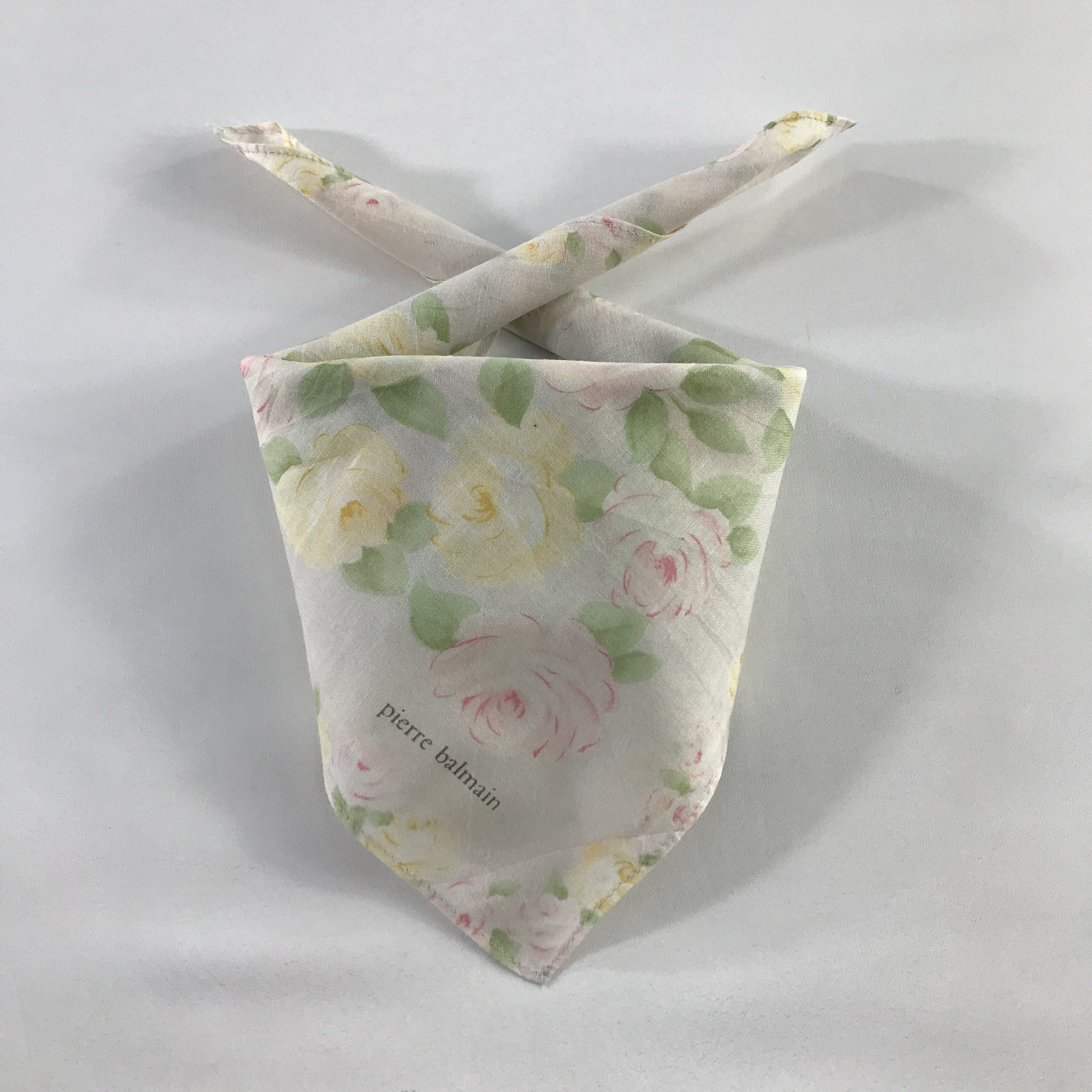 Pierre Balmain × Vintage Pierre Balmain Bandana / Handkerchief / Neckerchief - S707 Size ONE SIZE - 3 Thumbnail