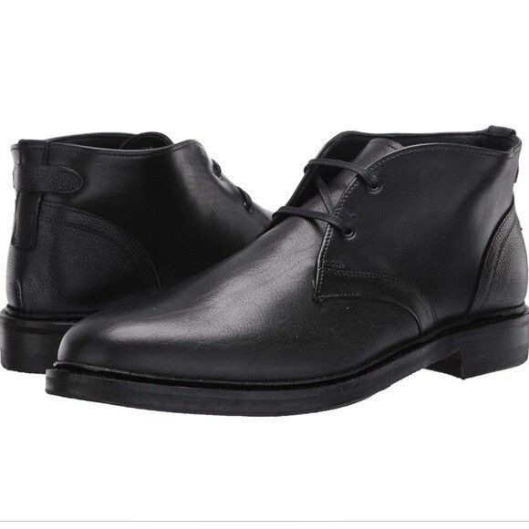Allen Edmonds Allen Edmonds Cyrus Black Leather 2 Eye Lace-up Comfort Shoc Size US 11.5 / EU 44-45 - 1 Thumbnail