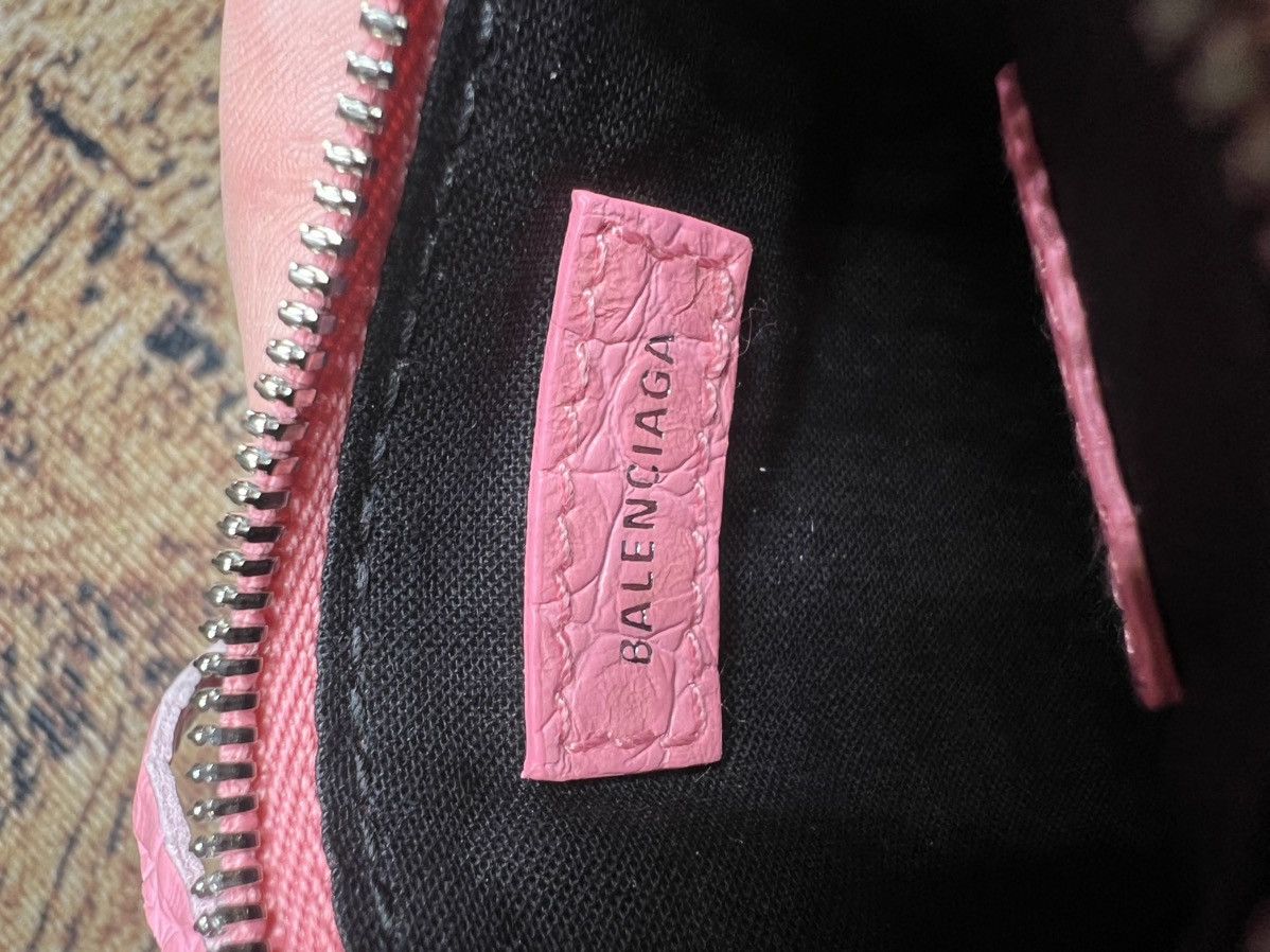 Balenciaga BALENCIAGA CROC CALF COIN PURSE Size ONE SIZE - 4 Thumbnail
