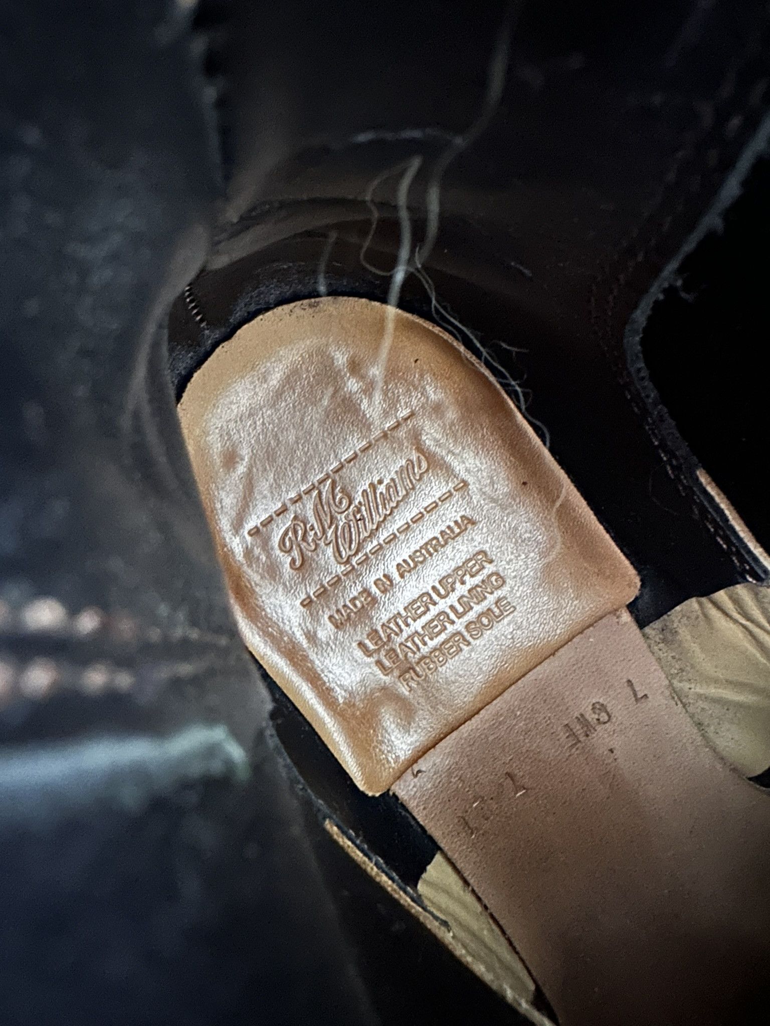 Drake's RM Williams x Drakes Gardener Boots Brown Greasy Kip Leather Size US 8 / EU 41 - 8 Thumbnail