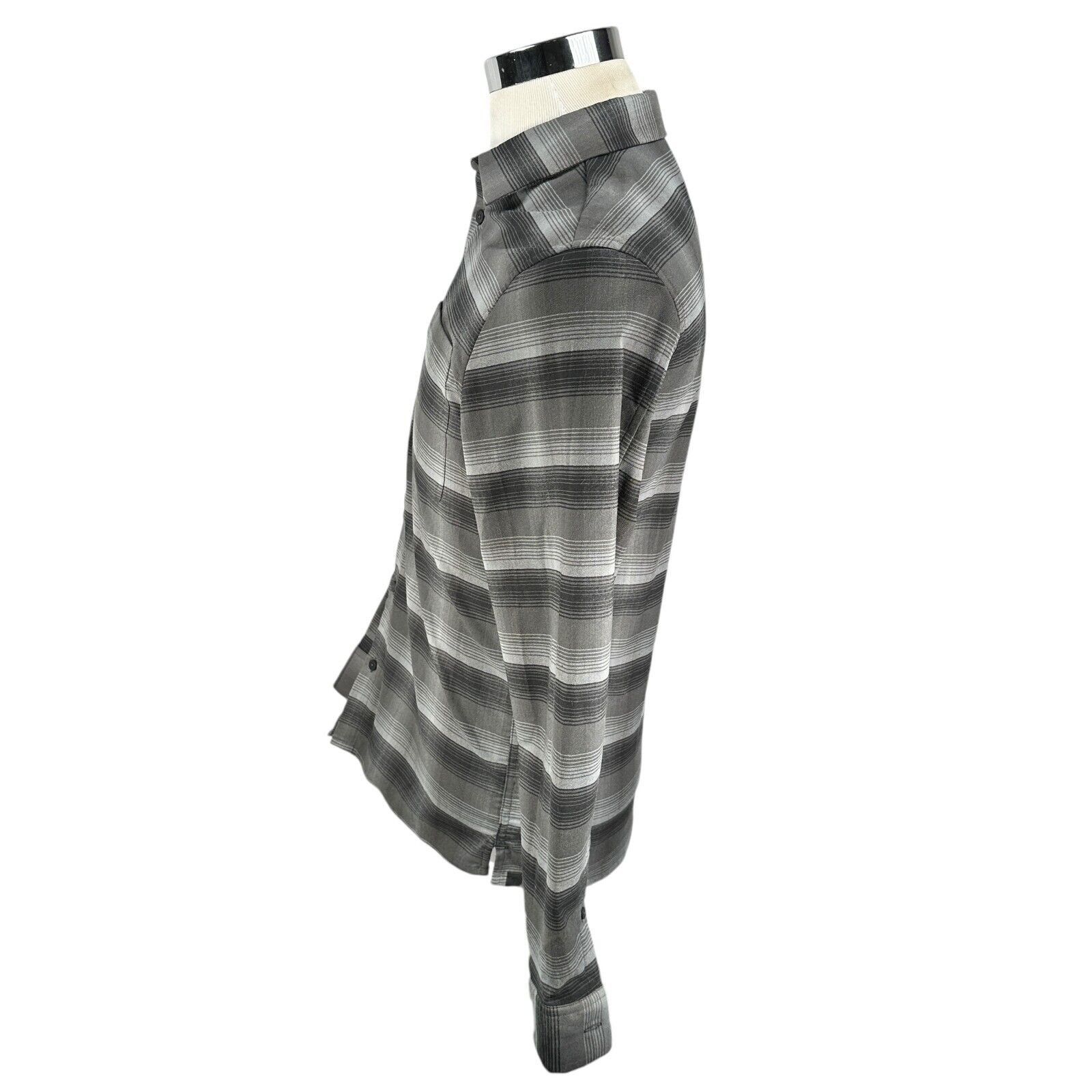 Lululemon Lululemon Masons Peak Flannel Shirt Men’s S Gray Button Size US S / EU 44-46 / 1 - 3 Thumbnail