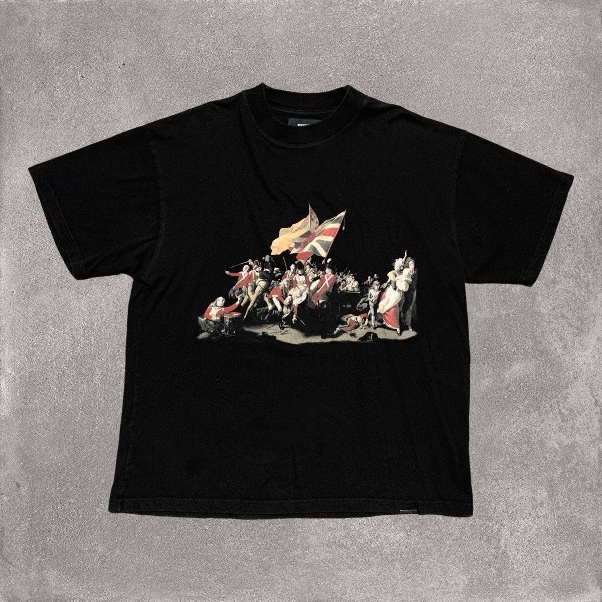 Represent Clo. Represent Large British Archive Jet Black Tee Size US L / EU 52-54 / 3 - 1 Thumbnail