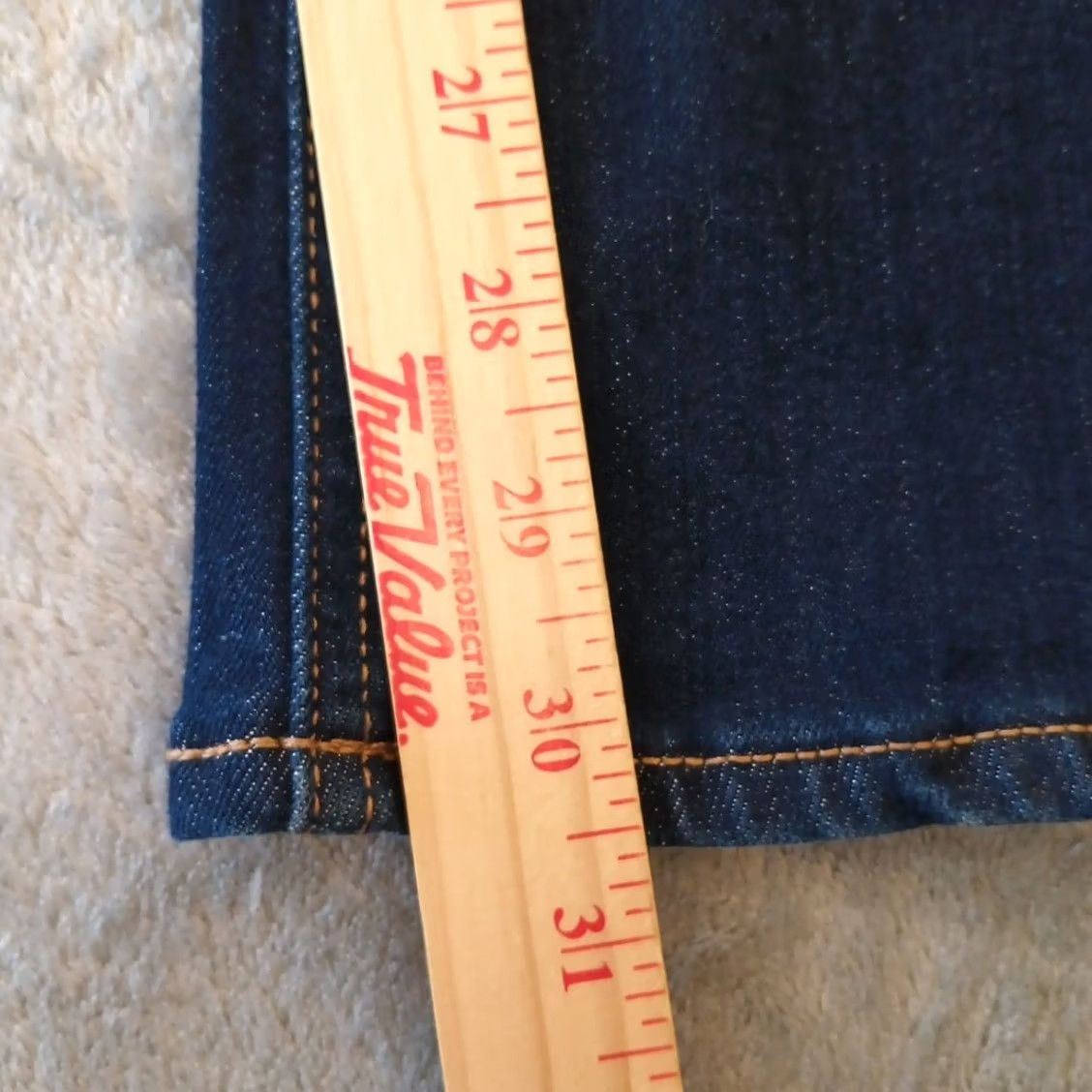 Old Navy Old Navy Bootcut Jeans Womens Size 8 Blue Dark Wash 28x30 Mid Rise Size 30" / US 8 / IT 44 - 5 Thumbnail