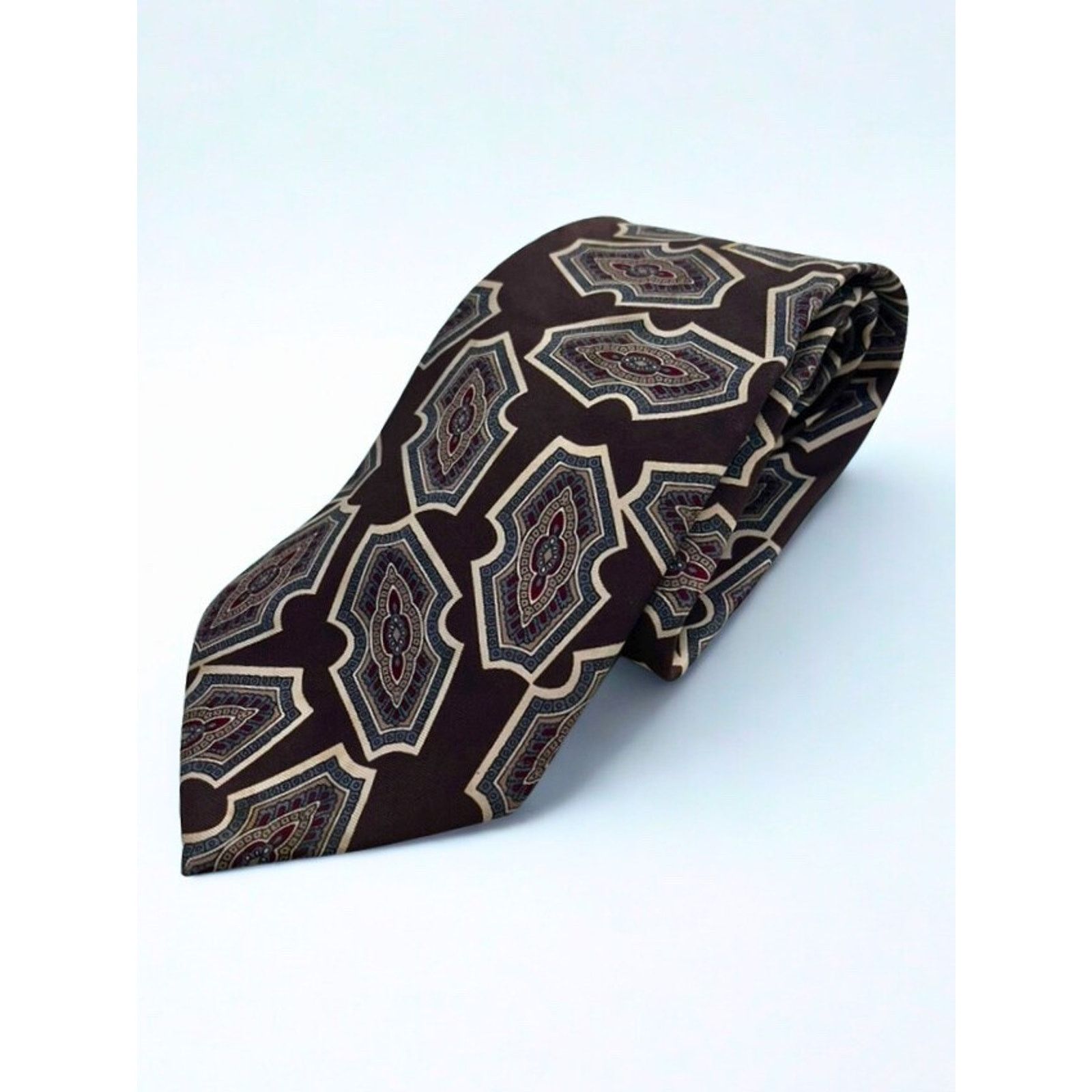 Dior Christian Dior Monsieur Silk Tie Geometric Abstract Size ONE SIZE - 5 Thumbnail