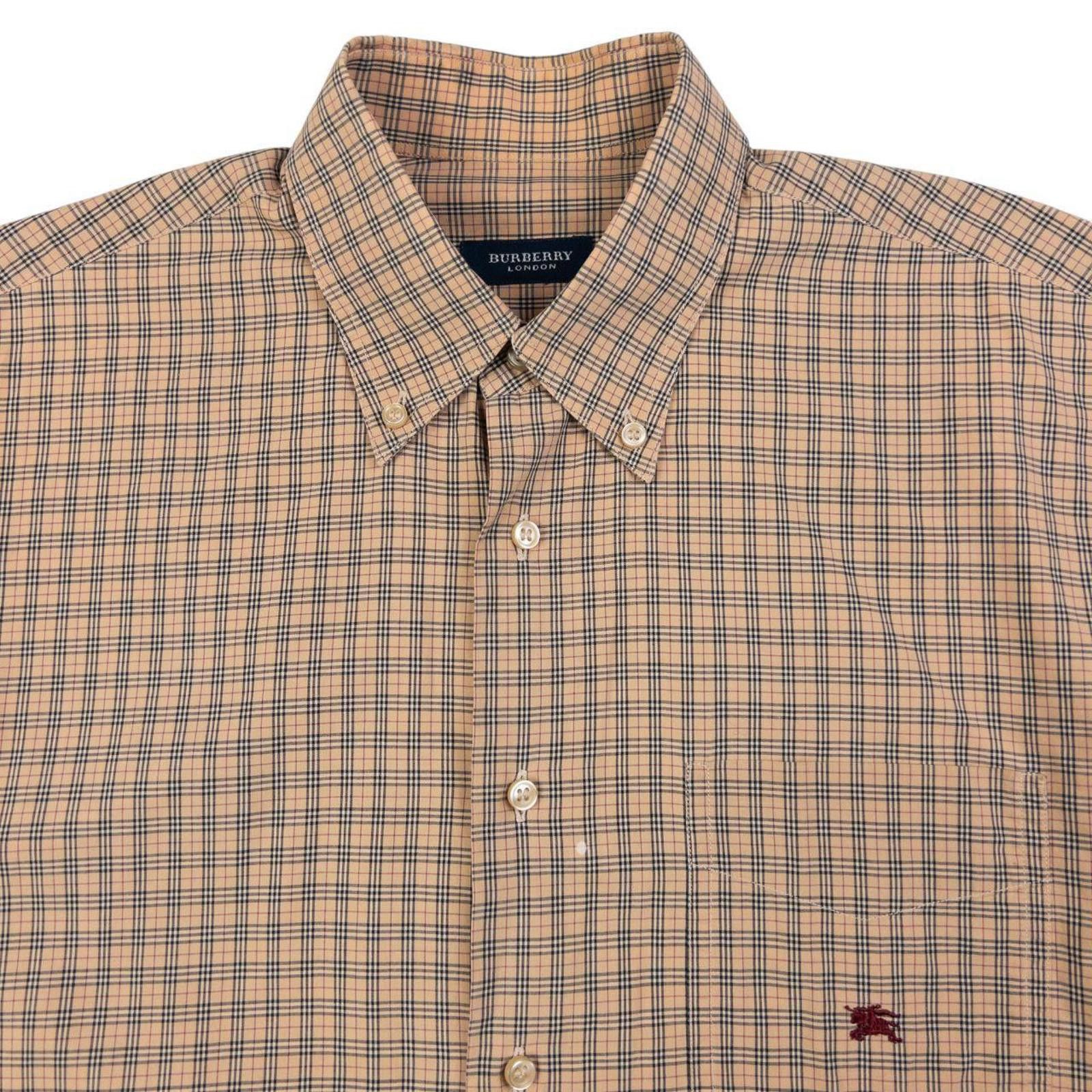 Burberry Vintage Burberry Nova Check Long Sleeve Button Up Shirt M Size US M / EU 48-50 / 2 - 3 Thumbnail