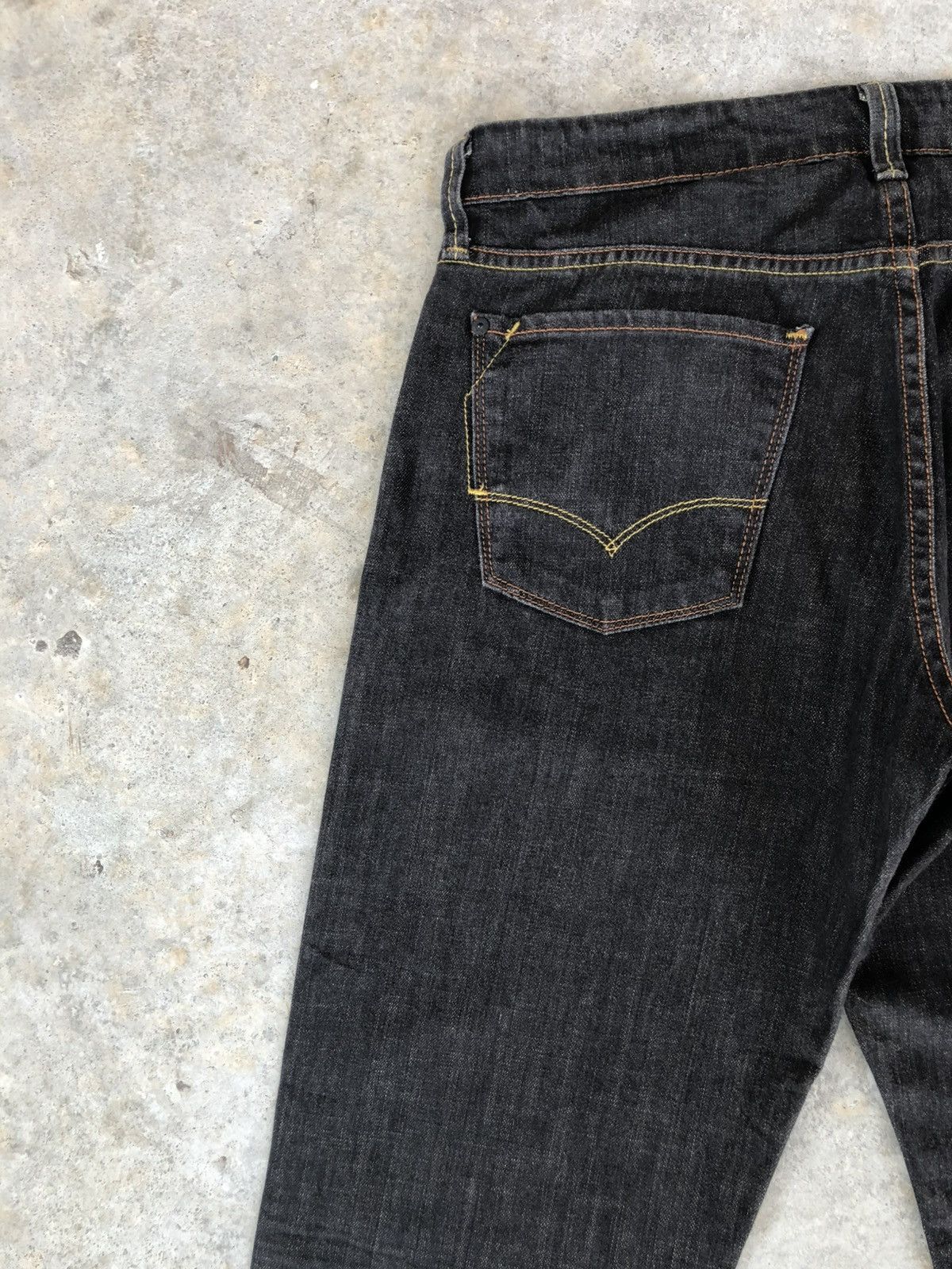 If Six Was Nine Y2k Levi’s Flared Jeans Low Boot Distressed Jeans Size US 33 - 9 Thumbnail