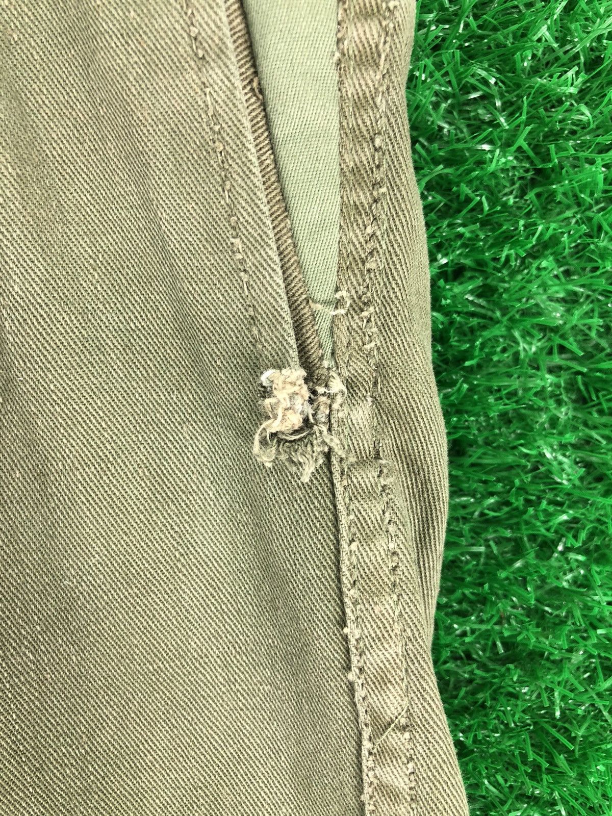 Ghurka Vintage 60's Gurkha Trouser British Army Double Buckle Pants Size US 35 - 10 Thumbnail