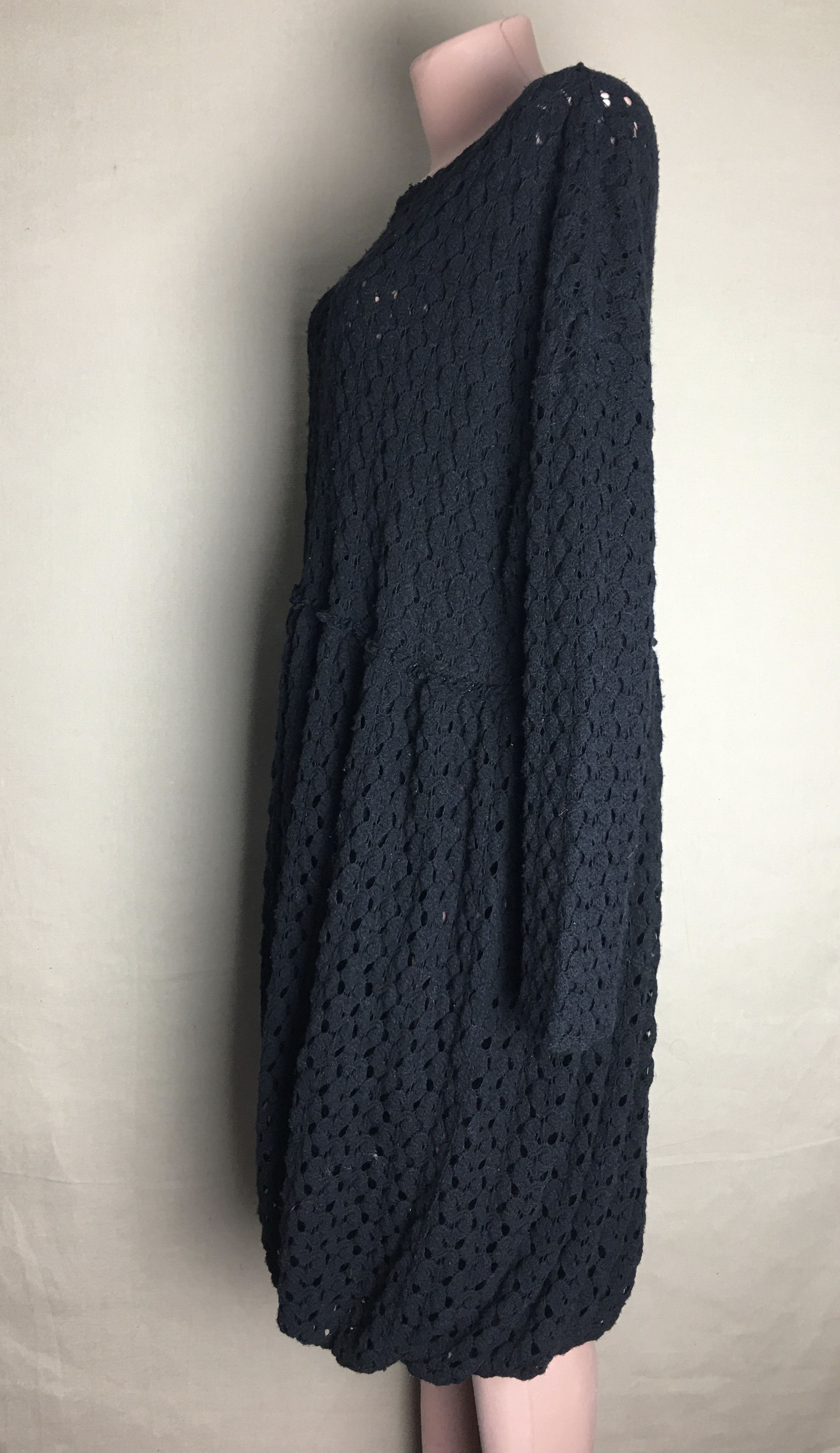 Jil Sander Jil Sander Wool Blend Dress Knit Black Size EU 38 Size M / US 6-8 / IT 42-44 - 5 Thumbnail
