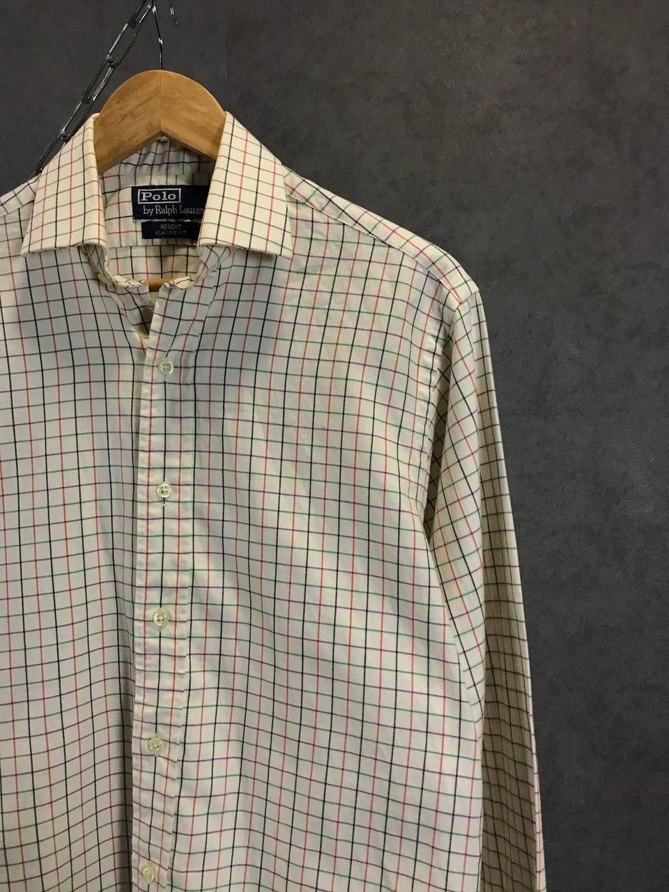 Designer Polo Ralph Lauren regent vintage designer shirt Size US M / EU 48-50 / 2 - 2 Thumbnail