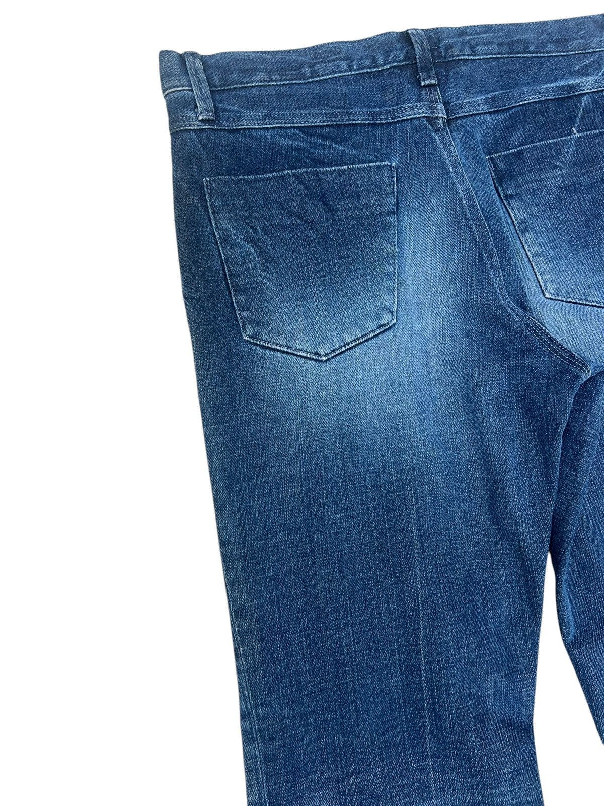 Japanese Brand Bring On The Noise Japan Dirty Muddy Denim Bootcut Jeans Size US 29 - 15 Thumbnail