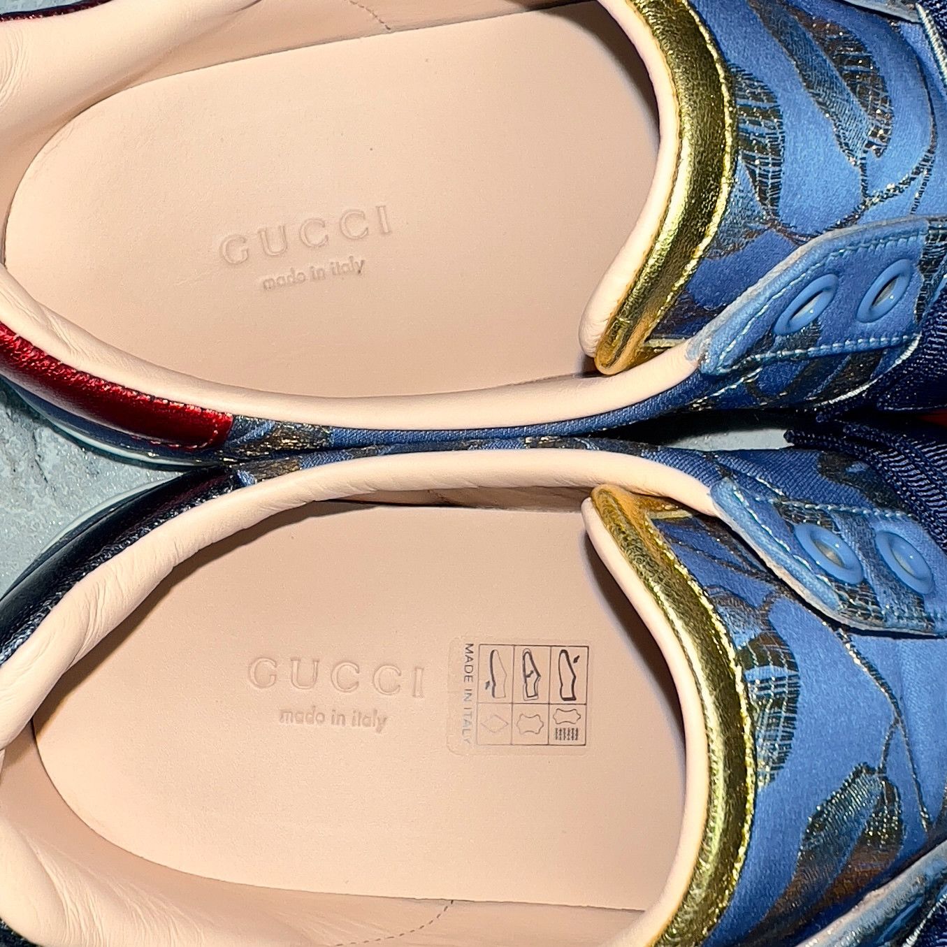 Gucci GUCCI Ace Sneakers Crystal Sylvie Lace Size US 7.5 / IT 37.5 - 8 Thumbnail