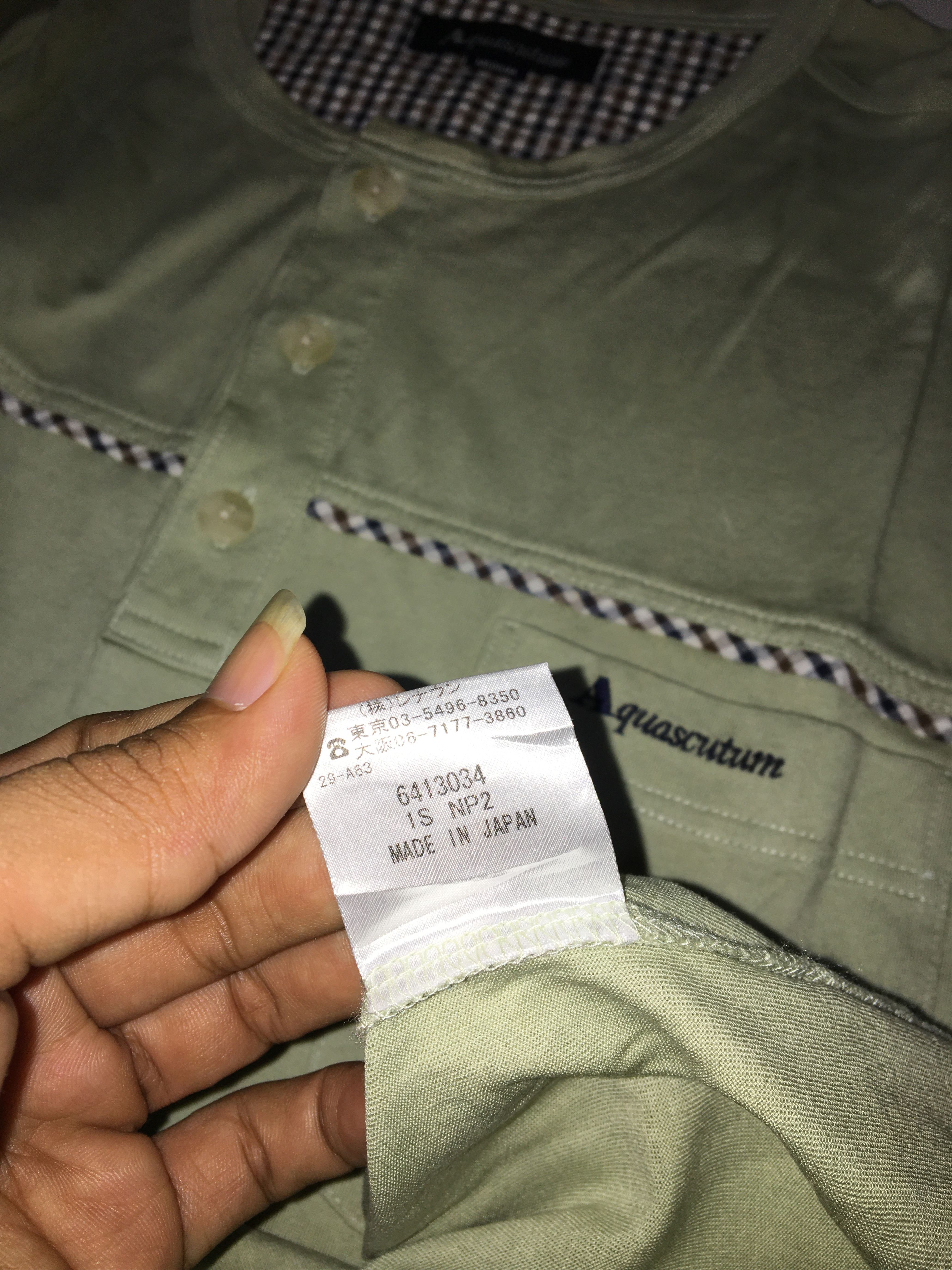 Aquascutum Aquascutum Long Sleeve Shirt Size US M / EU 48-50 / 2 - 10 Thumbnail