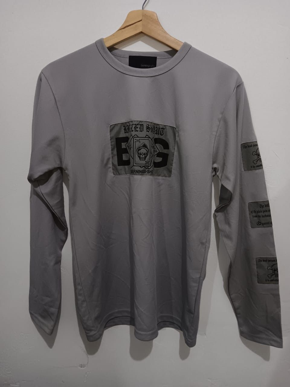 Japanese Brand BERNING SHO JAPAN STREETWEAR LONGSLEEVE T-SHIRT Size US M / EU 48-50 / 2 - 1 Thumbnail